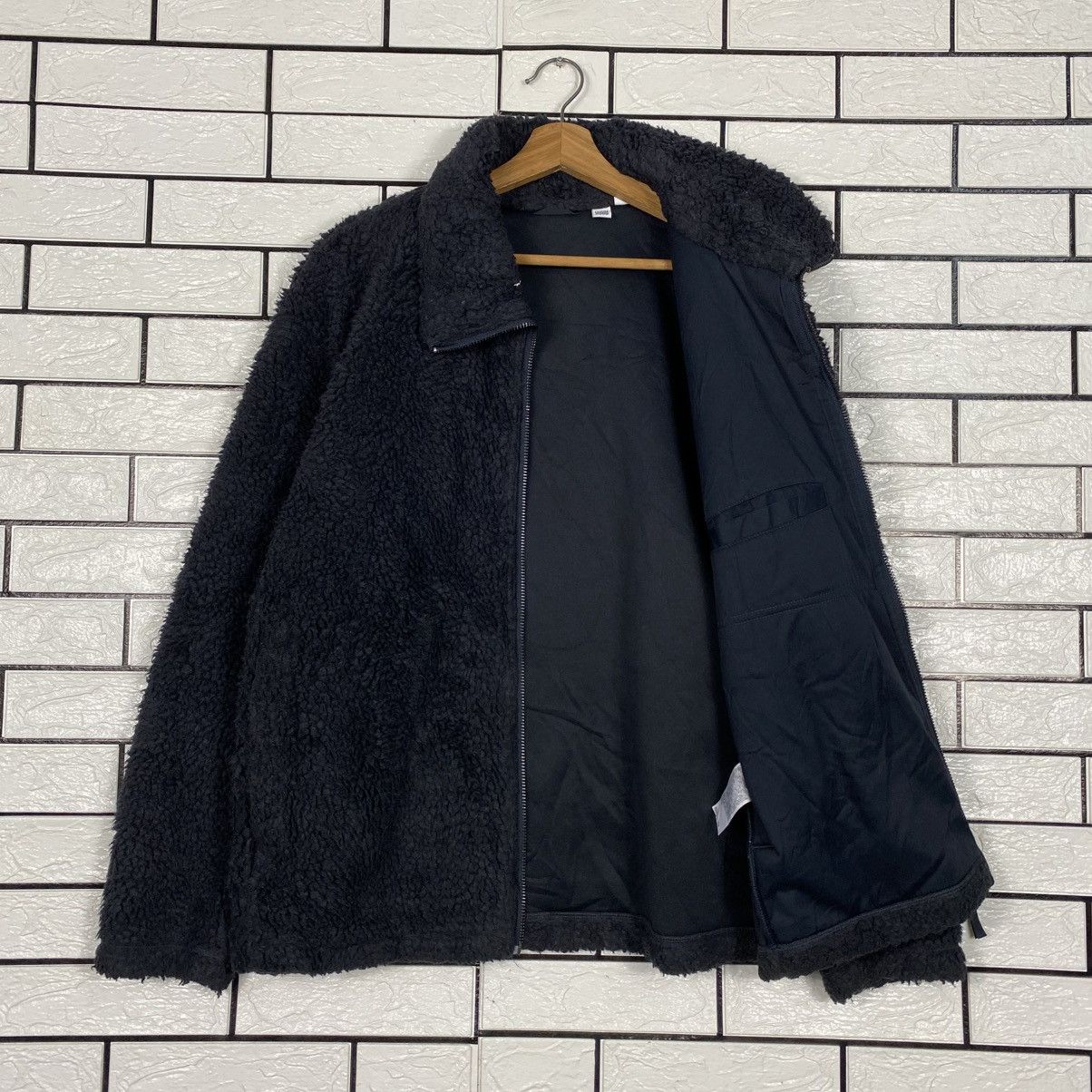 Vintage Wool Bomber Jacket High Collar Uniqlo Undercover