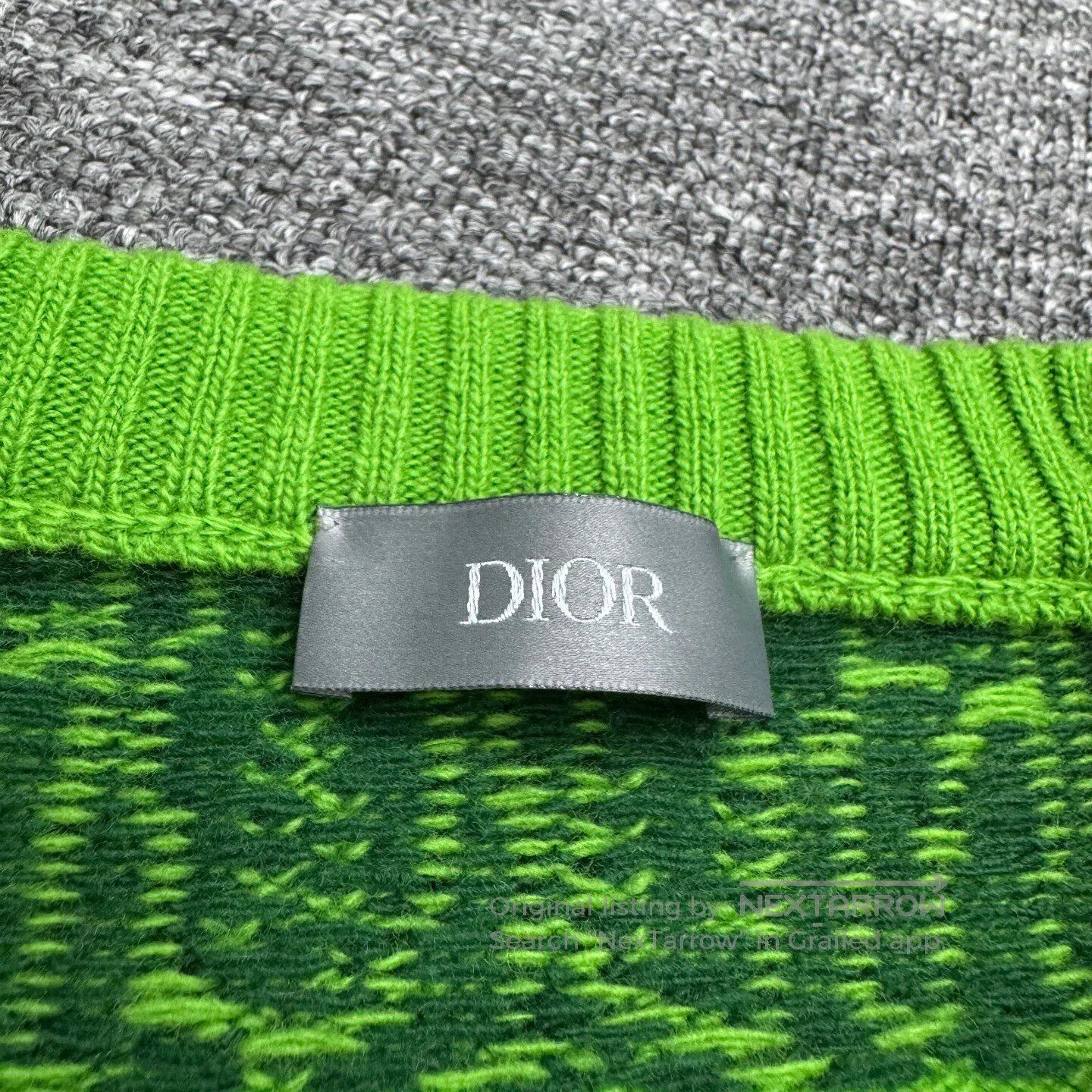 Dior Dior Colorful striped old-fashioned wool sweater| Size US S / EU 44-46 / 1 - 3 Thumbnail