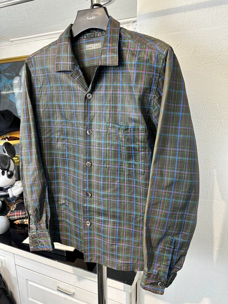 Comme des Garcons Comme des garcons size os Kangaroo Plaid Shirt Jacket 2502 Size US M / EU 48-50 / 2 - 2 Thumbnail