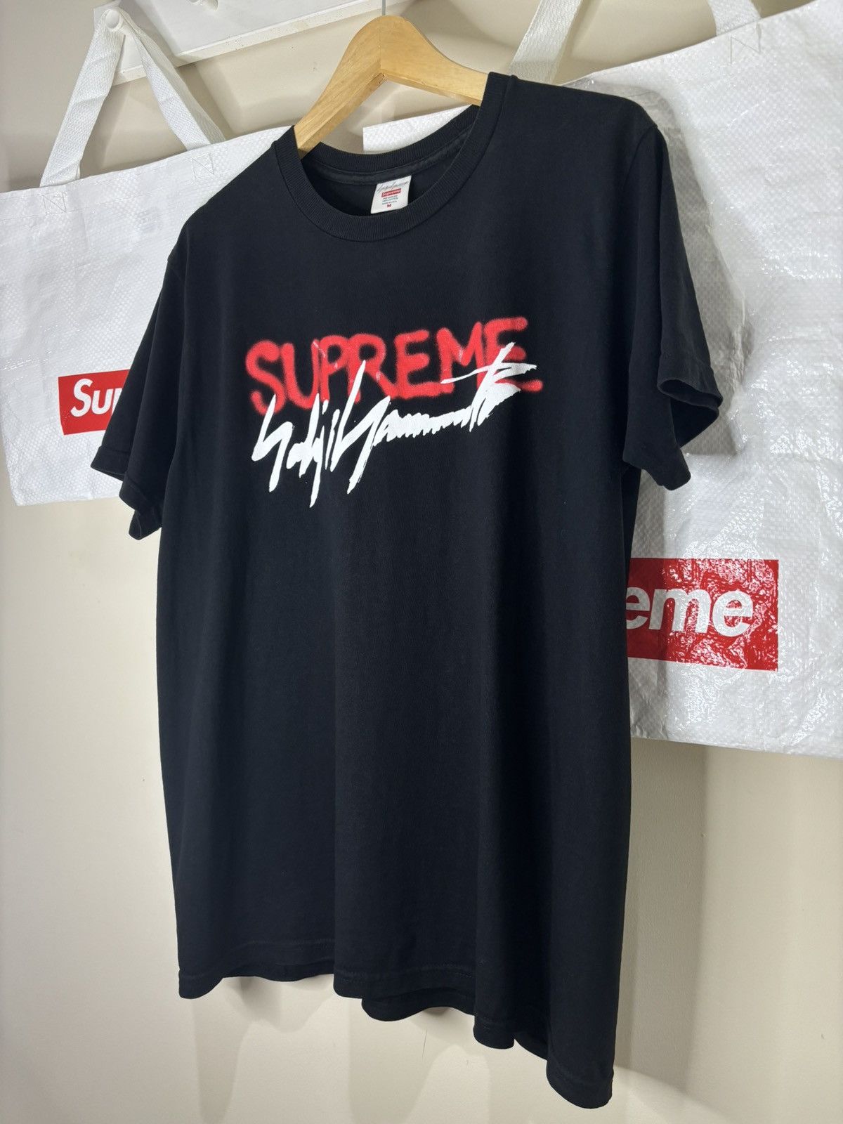 Supreme Yohji Yamamoto Logo T Shirt | Grailed