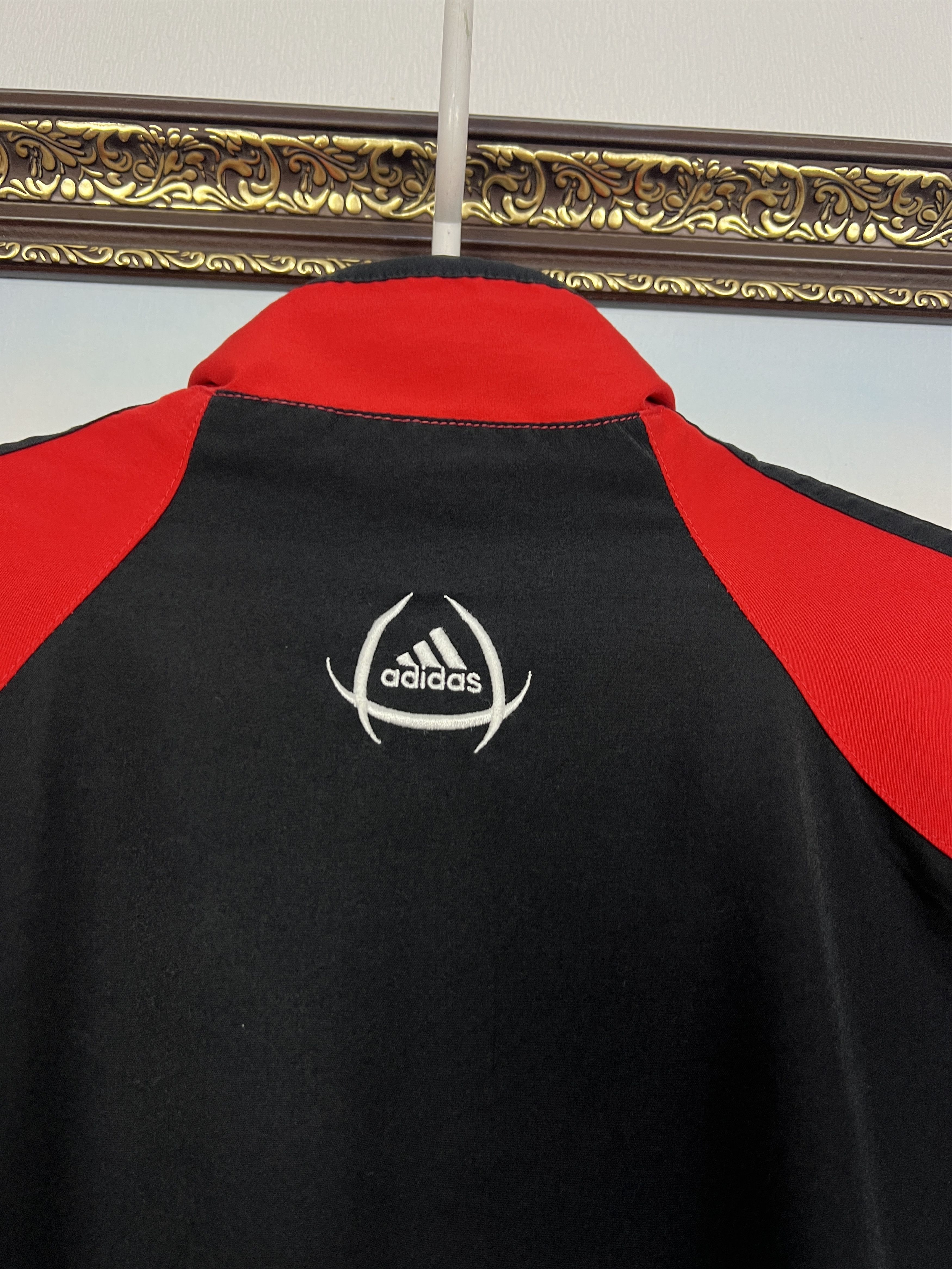 Adidas Vintage AC Milan Football Jacket Soccer Track Top Rare Size US S / EU 44-46 / 1 - 12 Thumbnail