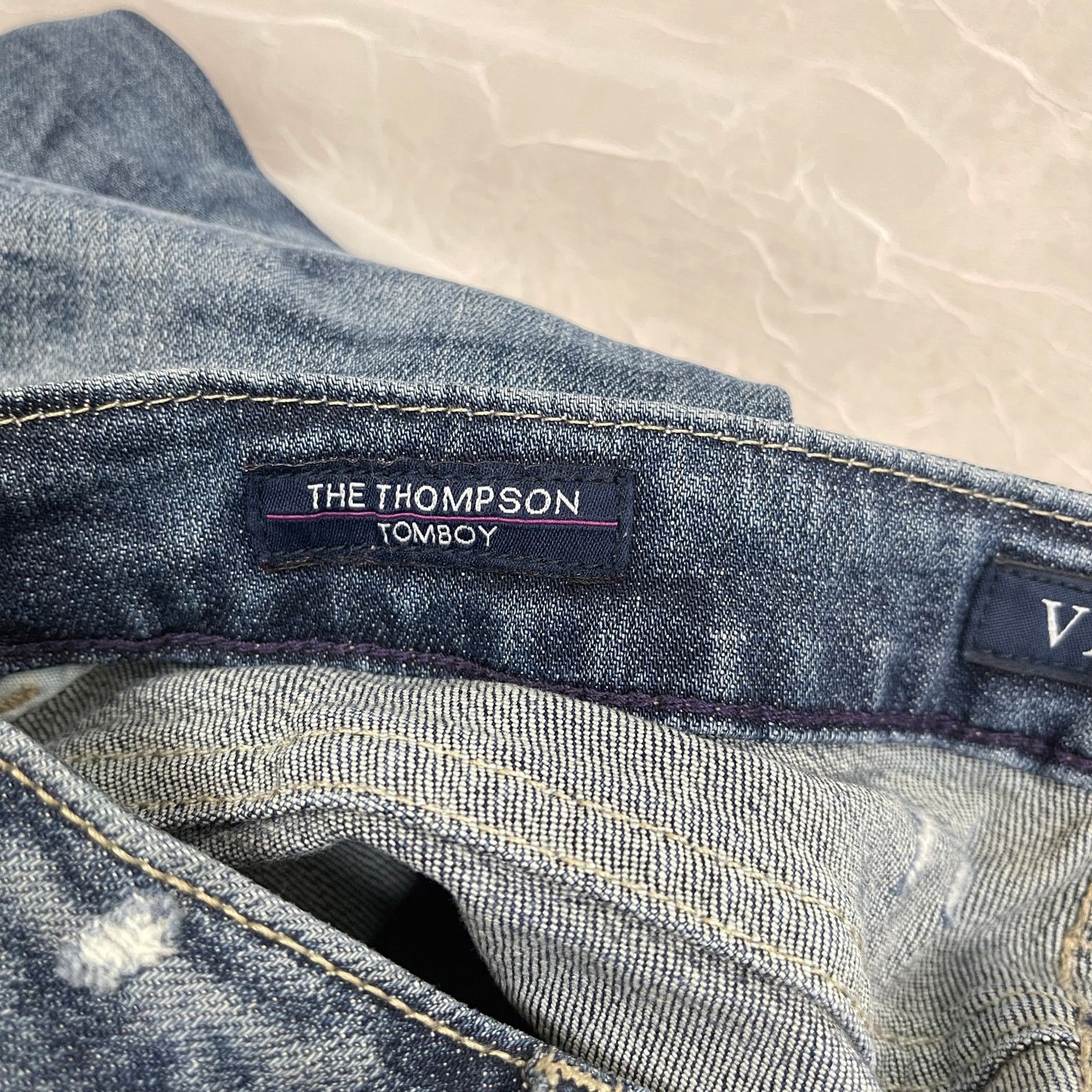 Other Vigoss The Thompson Tomboy Ripped Skinny Denim Jeans Size 26 Size 26" / US 2 / IT 38 - 16 Thumbnail