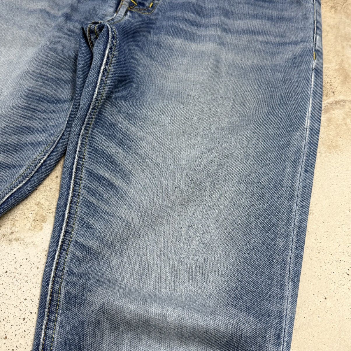 Number (N)ine Nano Universe Tokyo Serge De nimes Slim Stretch Jeans Pants Size US 29 - 7 Thumbnail