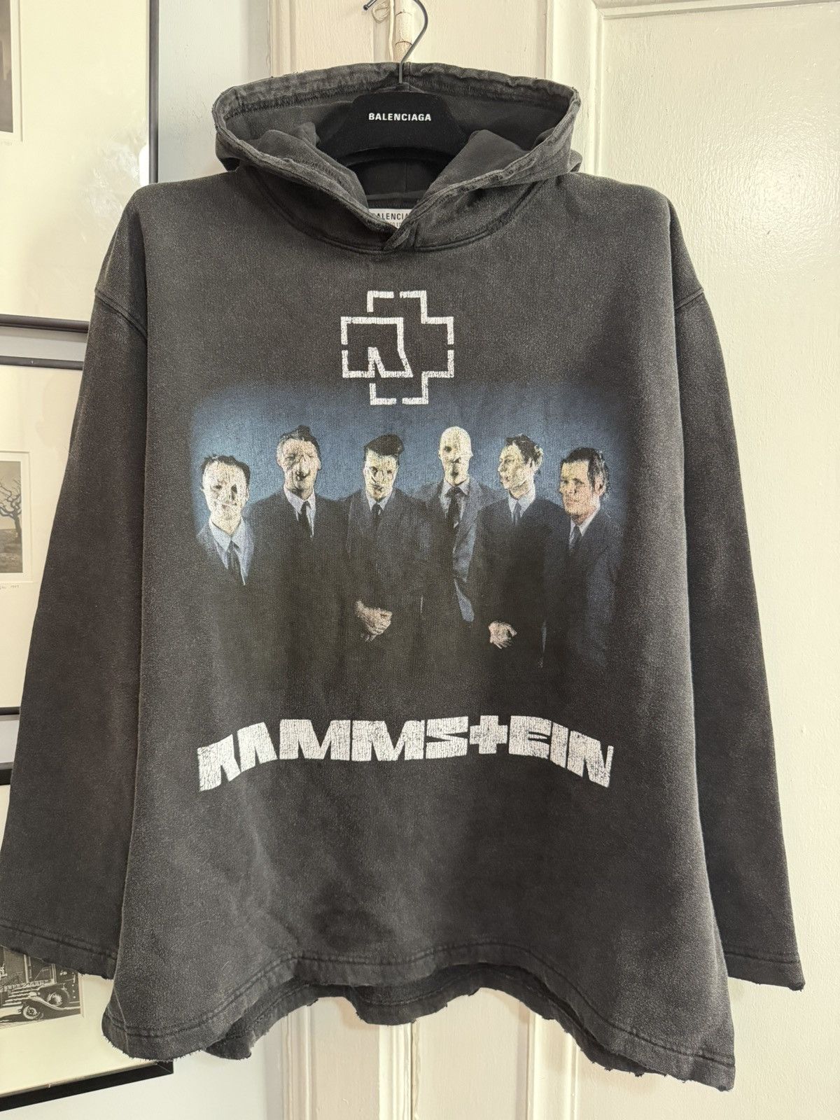 Balenciaga Rammstein Hoodie | Grailed