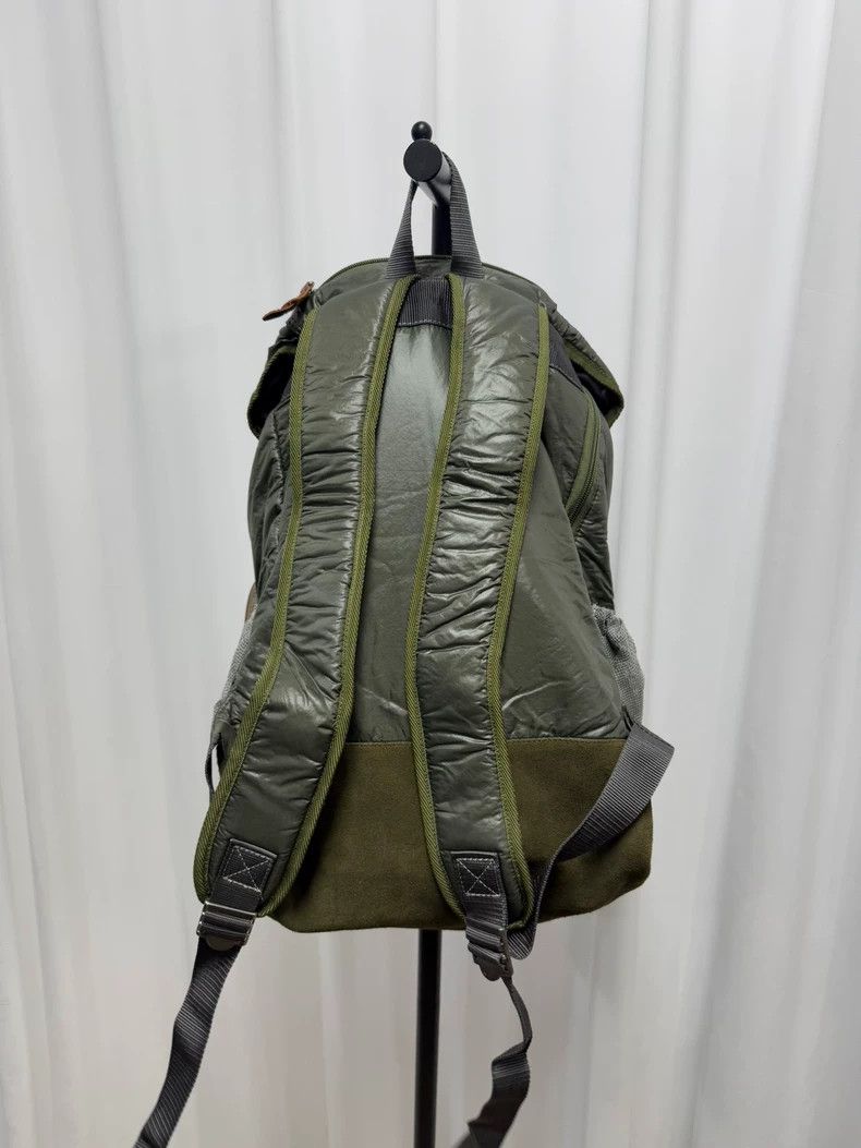 Yohji Yamamoto yohji yamamoto Color-block suede paneled padded backpack 2 Size ONE SIZE - 6 Thumbnail
