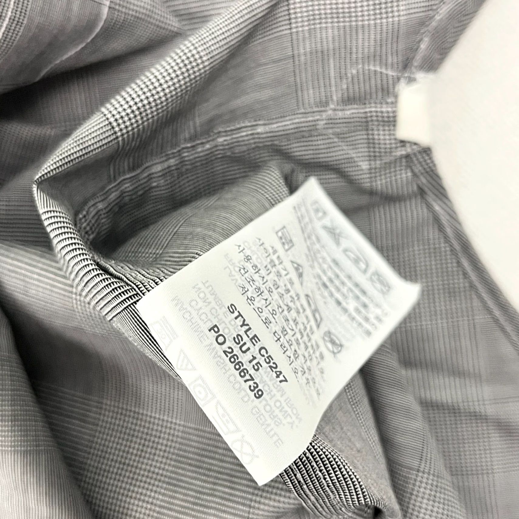 J.Crew J.CREW Ludlow Button-Up Shirt Mens S Gray Glen Check Plaid Casual Pattern Vintage No Size US S / EU 44-46 / 1 - 6 Thumbnail