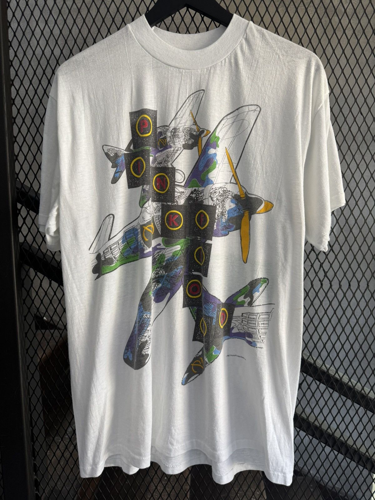 Pink Floyd × Streetwear × Vintage Vintage 1987 RARE Pink Floyd 