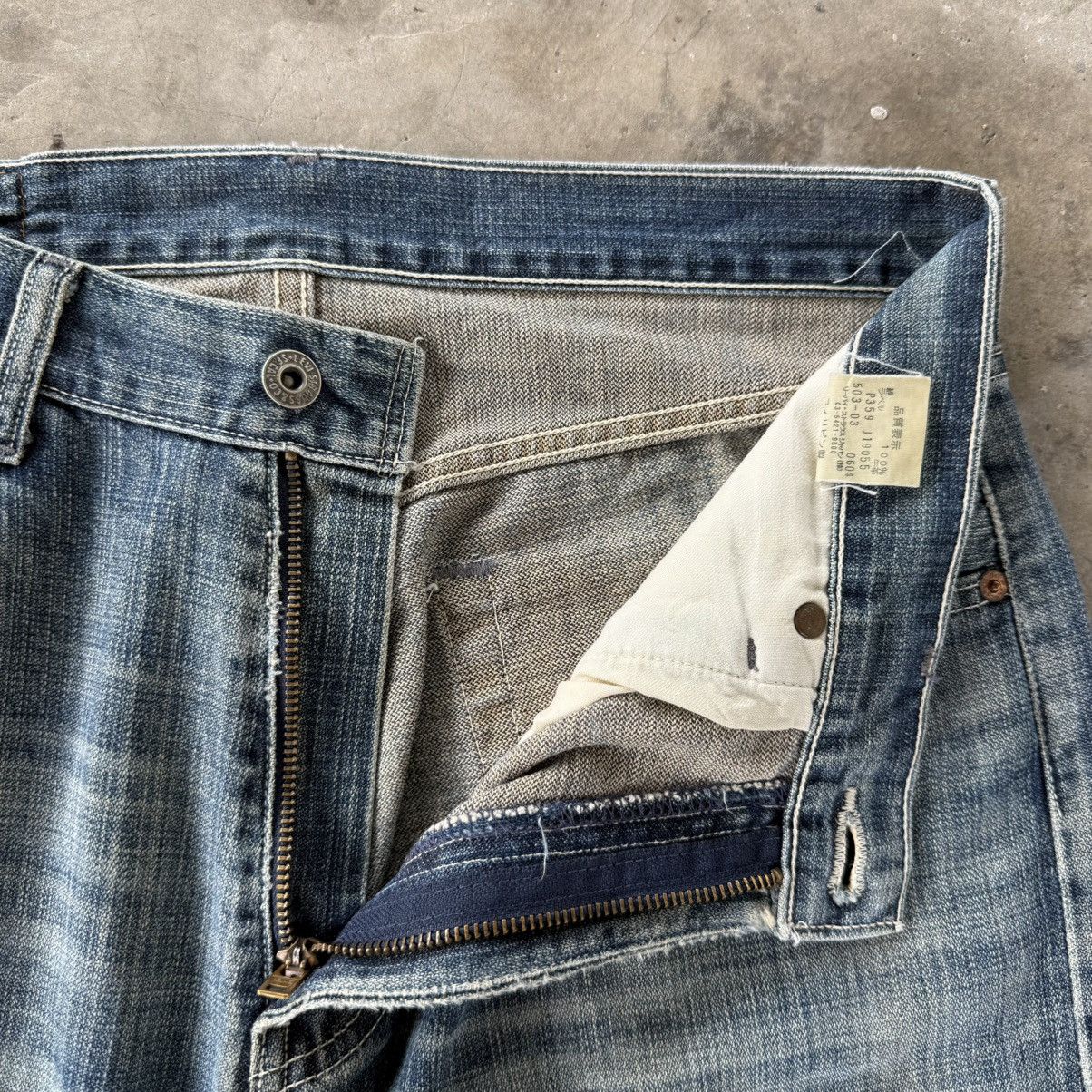 Levi's Vintage Clothing W33 Vintage Levi's 503 Faded Rusty Denim Jean Pante Size US 33 - 6 Thumbnail