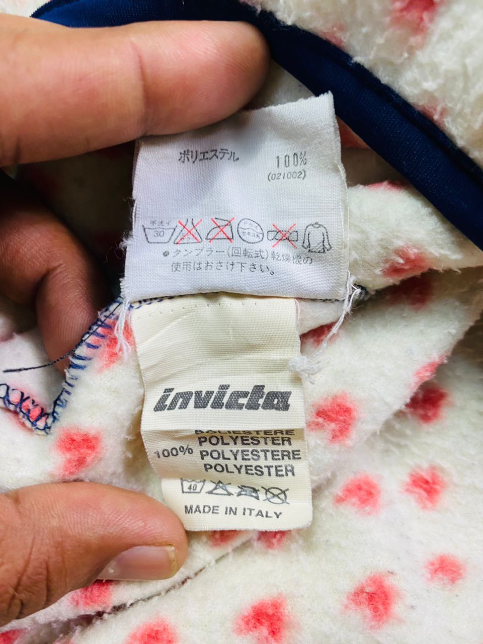 Invicta Invicta Fleece Sweater Made In Italy Size US S / EU 44-46 / 1 - 8 Thumbnail