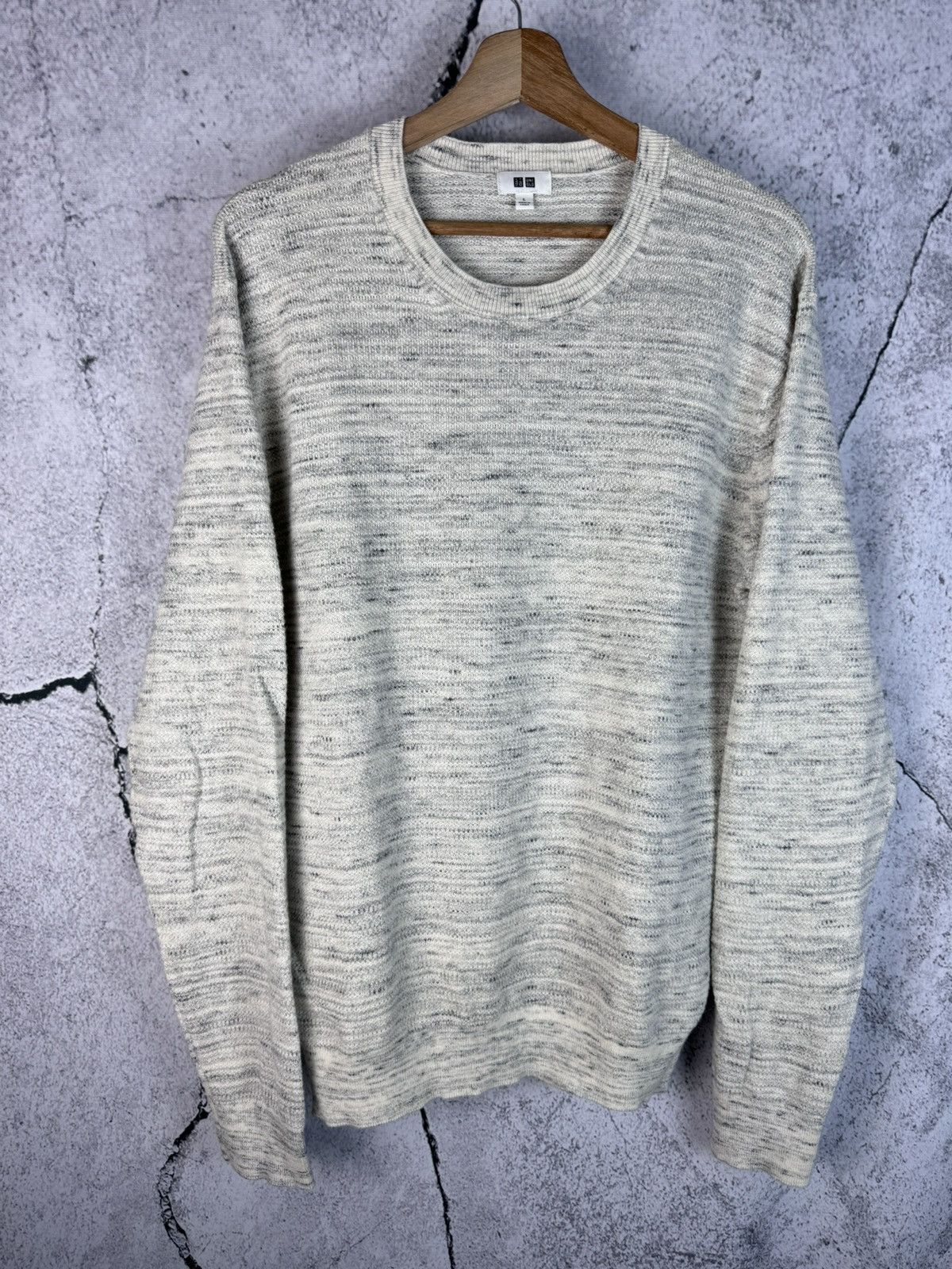 Designer × Japanese Brand × Uniqlo Uniqlo blend multicolor sweater rare Size US L / EU 52-54 / 3 - 1 Thumbnail