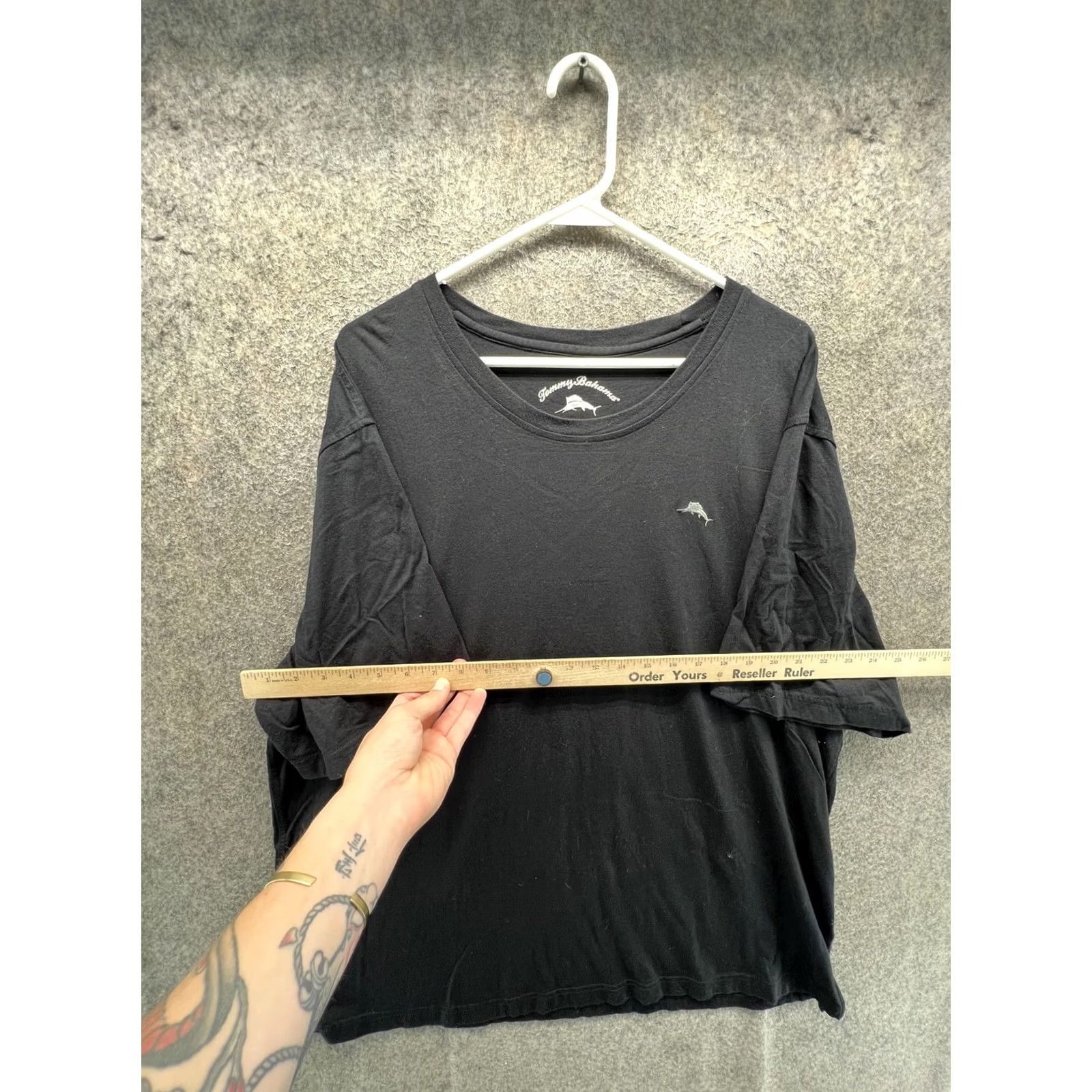 Tommy Bahama Tommy Bahama Shirt Mens 2XL Black Marlin Logo Crewneck Tee Tagless Soft Cotton Modal T-Shirt Short Sleeve Size US XXL / EU 58 / 5 - 3 Thumbnail