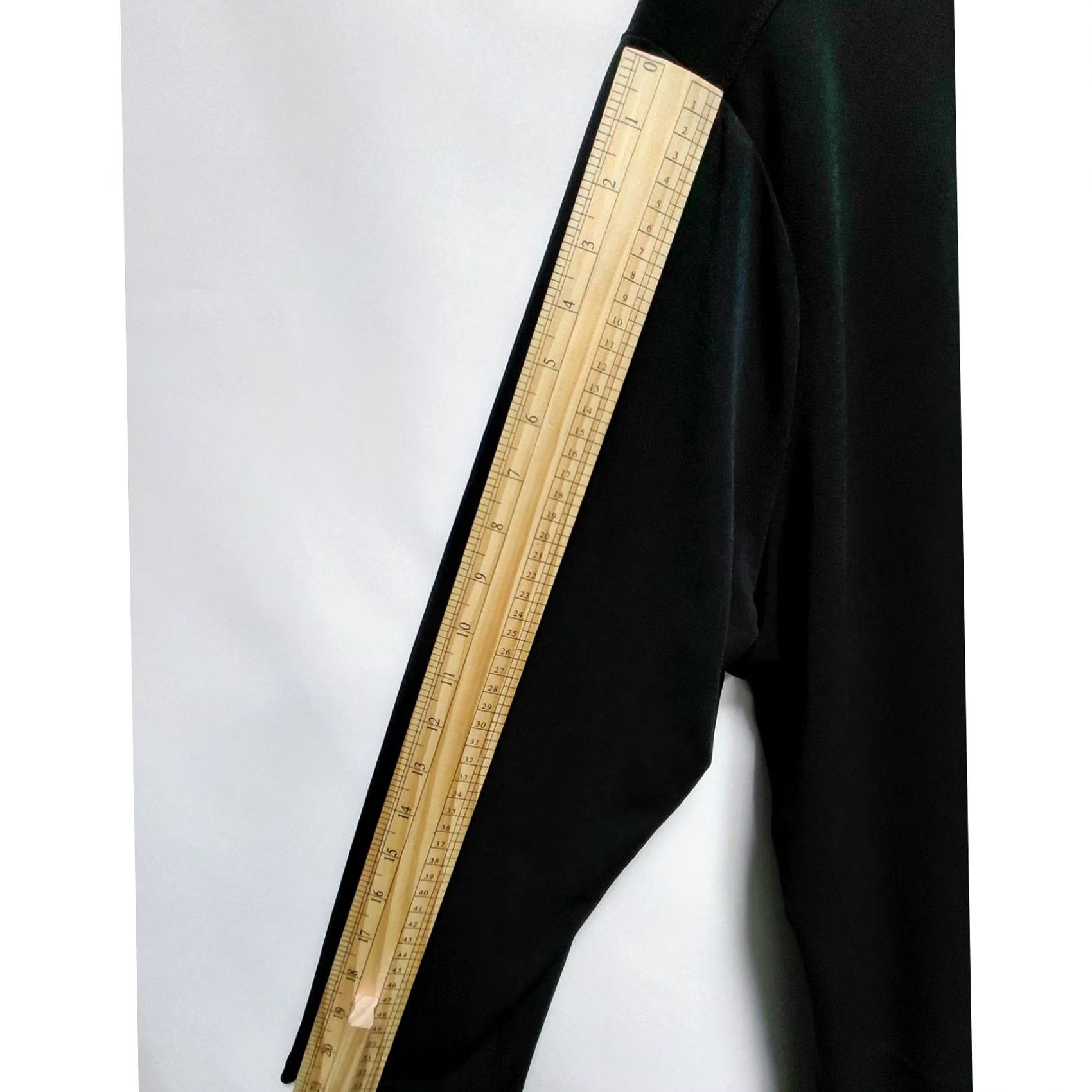 Ralph Lauren LAUREN RALPH LAUREN Dress 3X Black Solid Knit Size XXL / US 16-18 / IT 52-54 - 7 Thumbnail