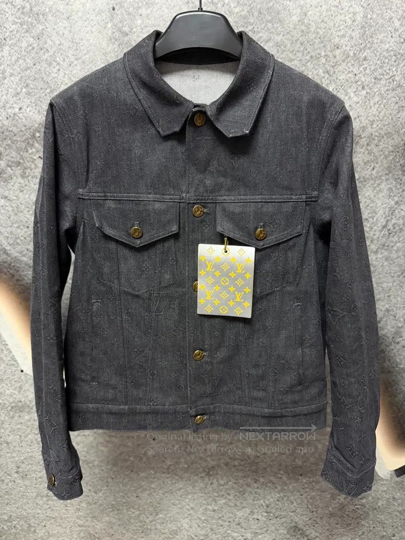 Louis Vuitton Louis Vuitton Dark presbyopia denim jacket Size US S / EU 44-46 / 1 - 1 Thumbnail