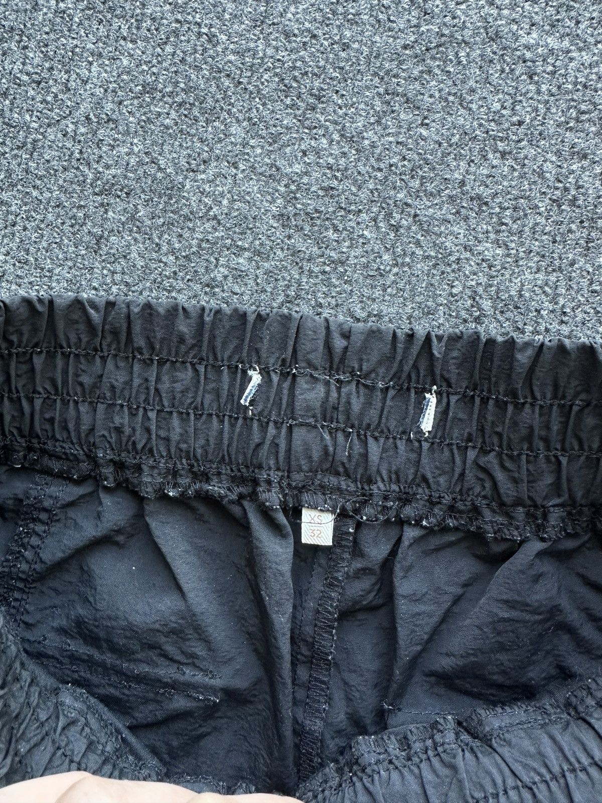 Other 🚨CARGO BAGGY MULTIPOCKET WOMEN PANTS RARE BLACK STRIPE Size 27" / US 4 / IT 40 - 10 Thumbnail