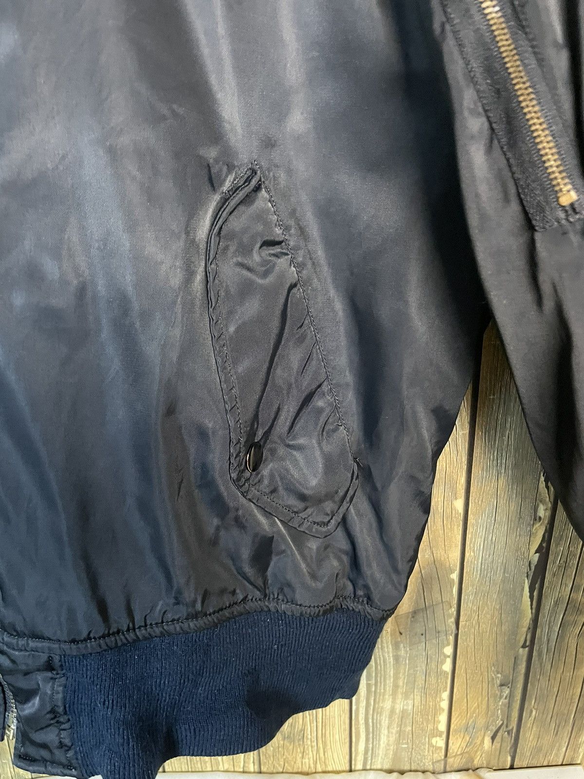 Japanese Brand × Vintage Vintage MA 2 Intermediate Bomber Jacket Size US M / EU 48-50 / 2 - 7 Thumbnail