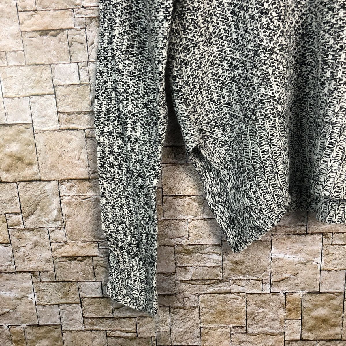 Homespun Knitwear × Japanese Brand Japanese Brand Grey Knitwear #A904 Size L / US 10 / IT 46 - 7 Thumbnail