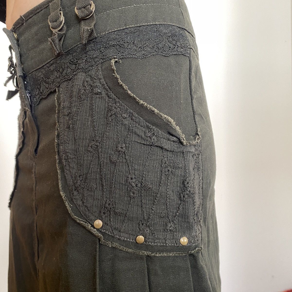 Vintage Vintage dark denim maxi skirt Size 27" / US 4 / IT 40 - 6 Thumbnail