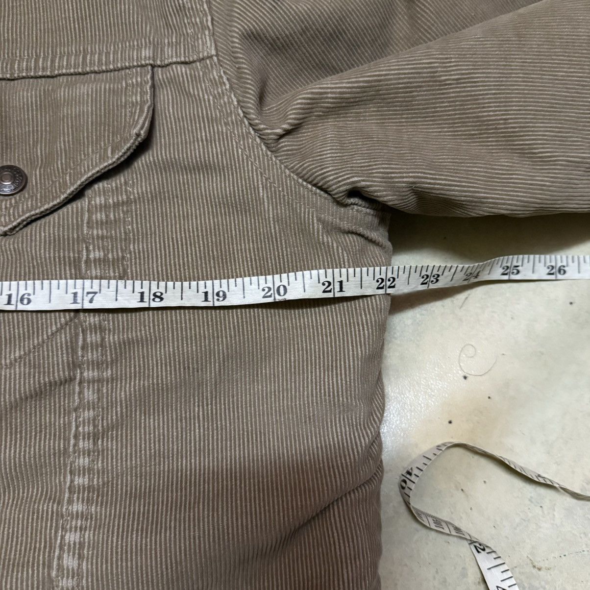 Levi's Vintage Levis Corduroy Sherpa Jacket Size US S / EU 44-46 / 1 - 11 Thumbnail