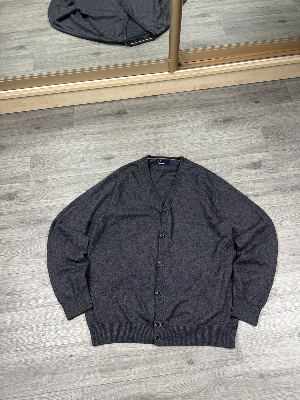 Fred Perry Fred Perry wool cardigan mens size L Size US L / EU 52-54 / 3 - 2 Thumbnail