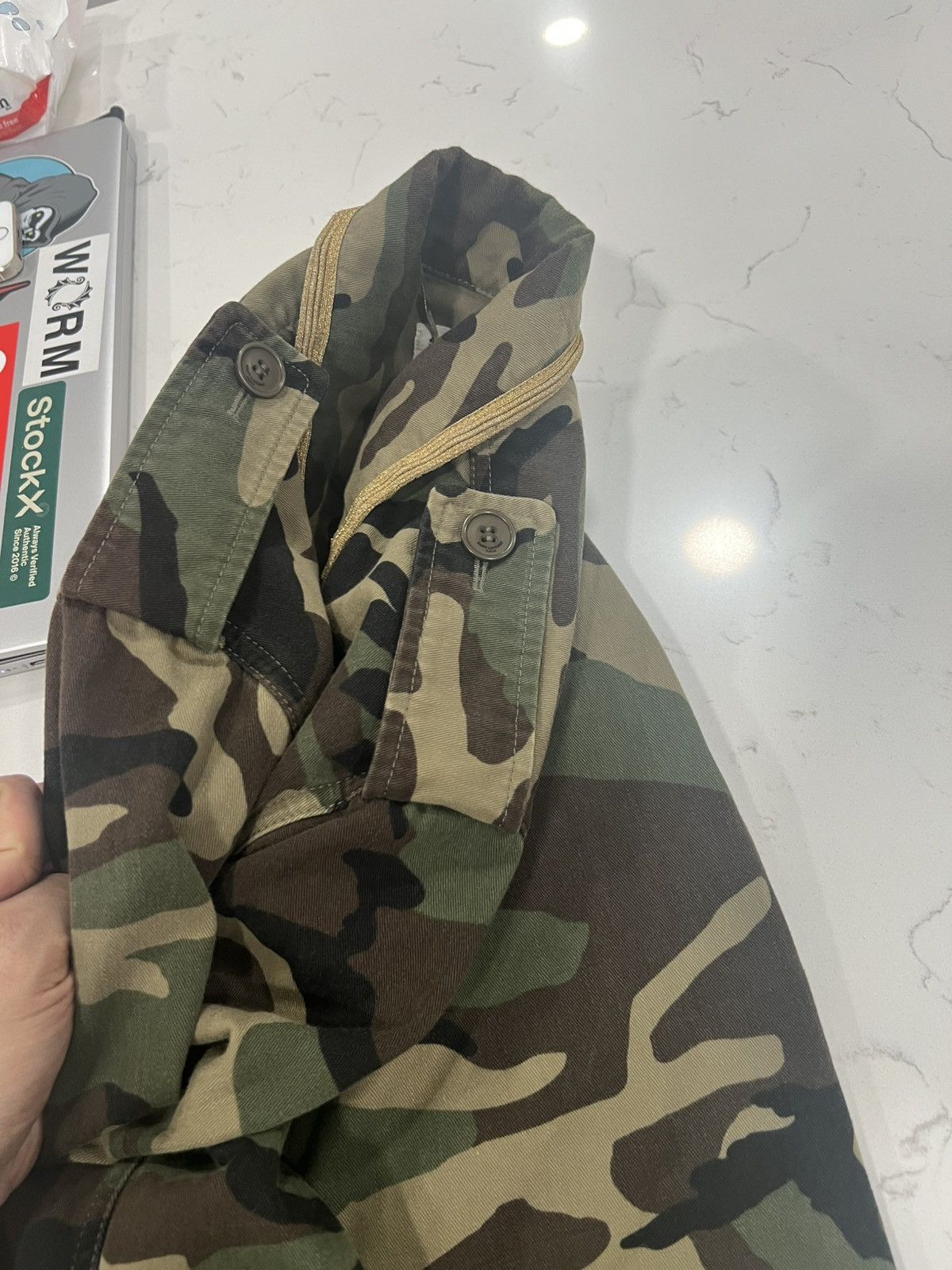 Saint Laurent Paris Saint Laurent camo jacket Size US M / EU 48-50 / 2 - 9 Thumbnail