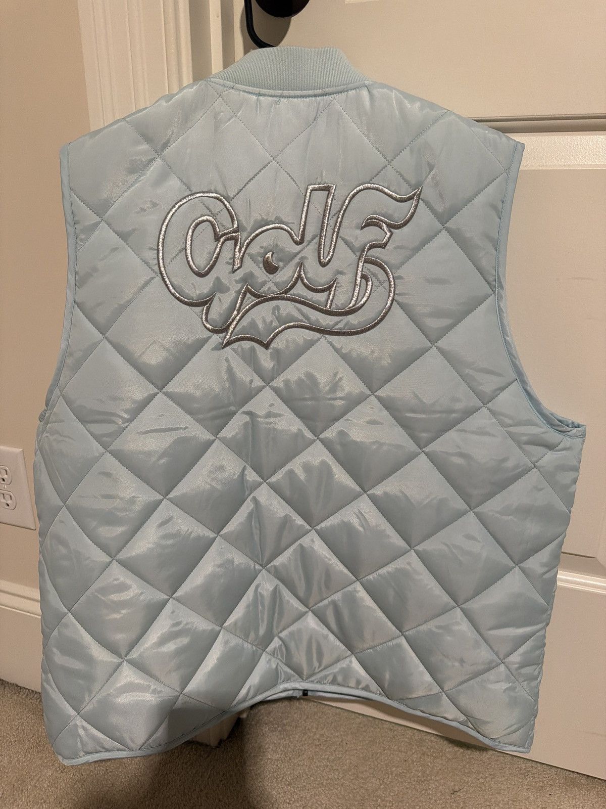 Golf Wang Golf Wang Tyler the creator baby blue puffer vest Size US XL / EU 56 / 4 - 2 Thumbnail
