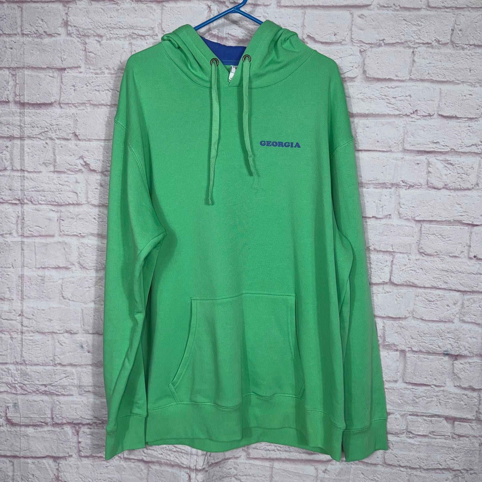 Other Creative Apparel Concepts Green Georgia Hoodie XXL Size ONE SIZE - 1 Thumbnail