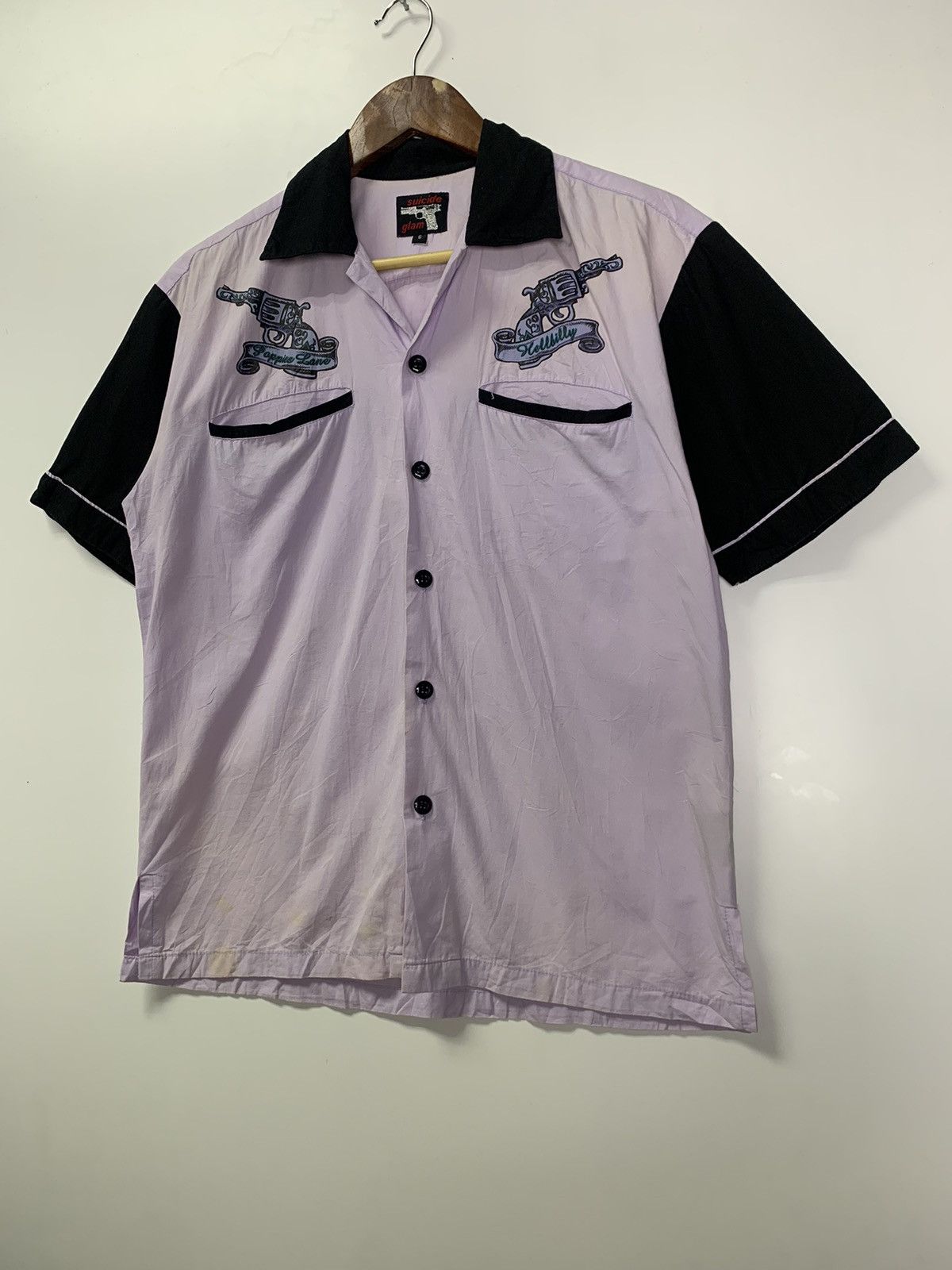 Japanese Brand × Vintage Vintage Suicide Glam button up Size US S / EU 44-46 / 1 - 6 Thumbnail