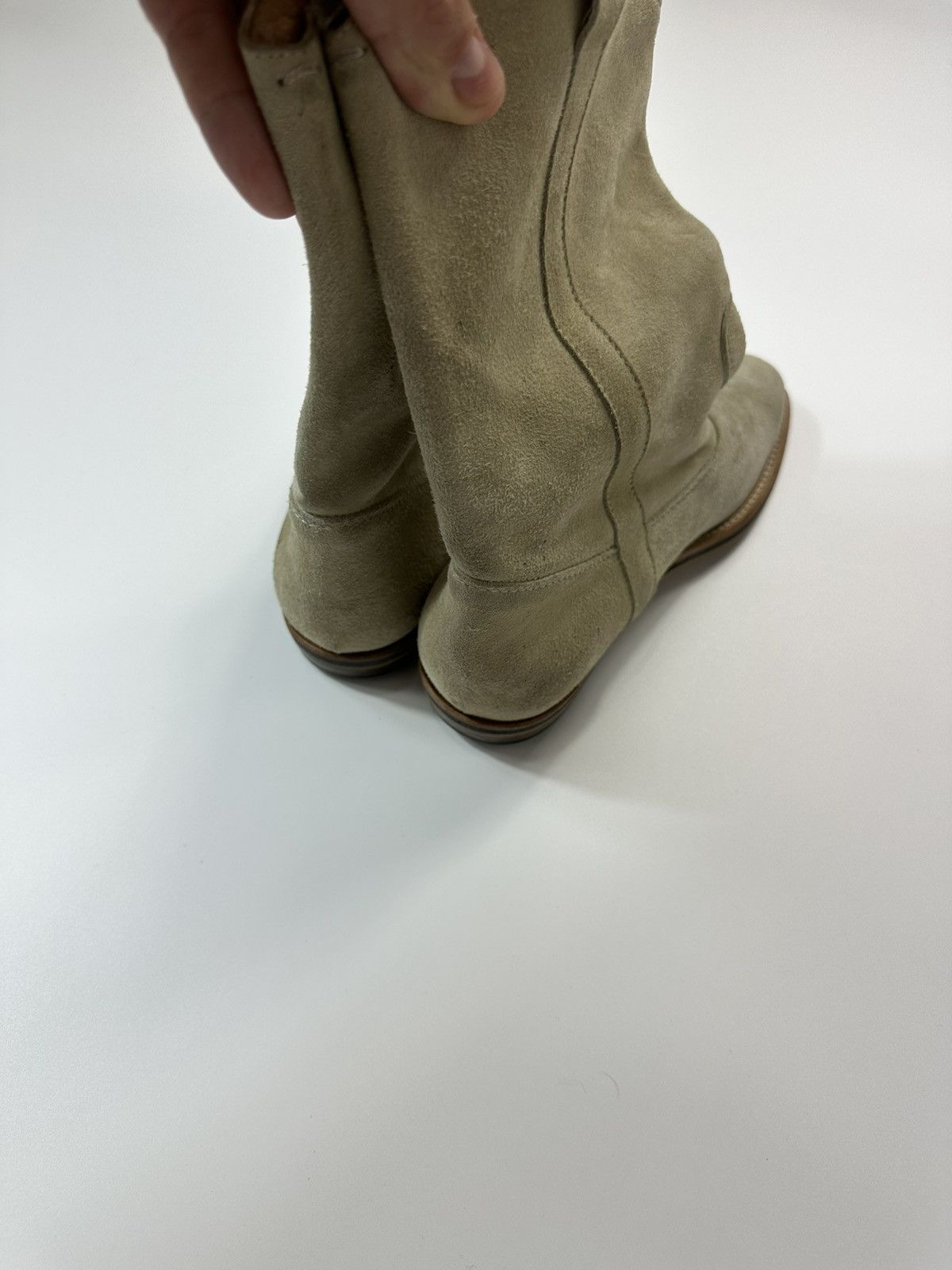 Maison Margiela Maison Margiela Suede Leather Boots 38 EU Size US 7 / IT 37 - 11 Thumbnail