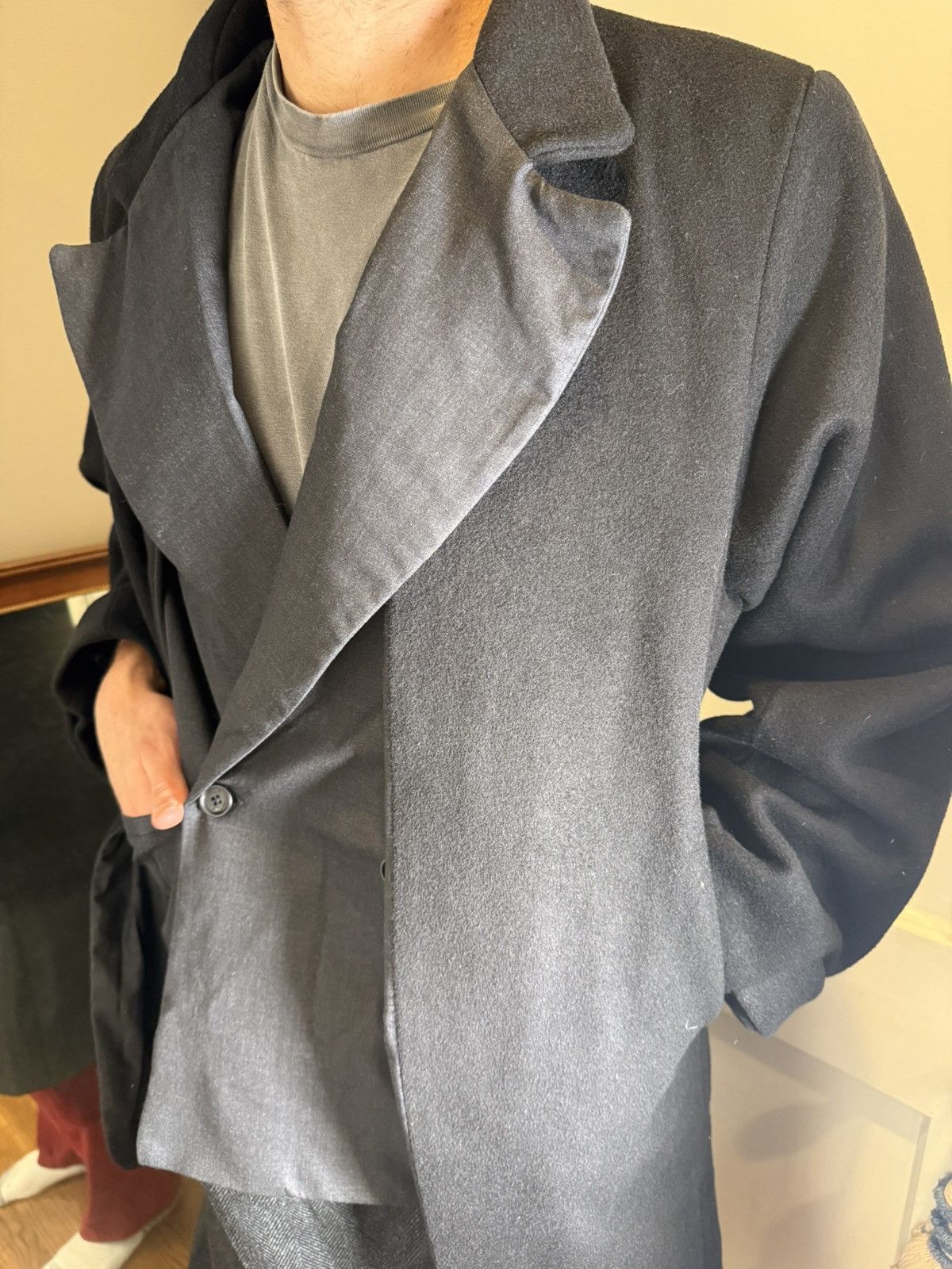 Other Myus Studio FW24 "Death of Salesman" Layered Trenchcoat Size L / US 10 / IT 46 - 20 Thumbnail