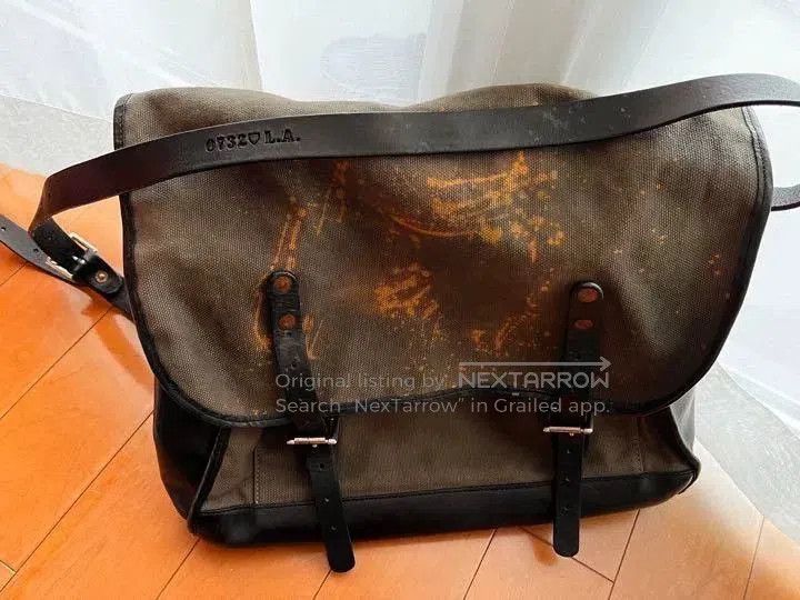Other HTC Canvas Leather Patchwork Crossbody Bag. Size ONE SIZE - 1 Thumbnail