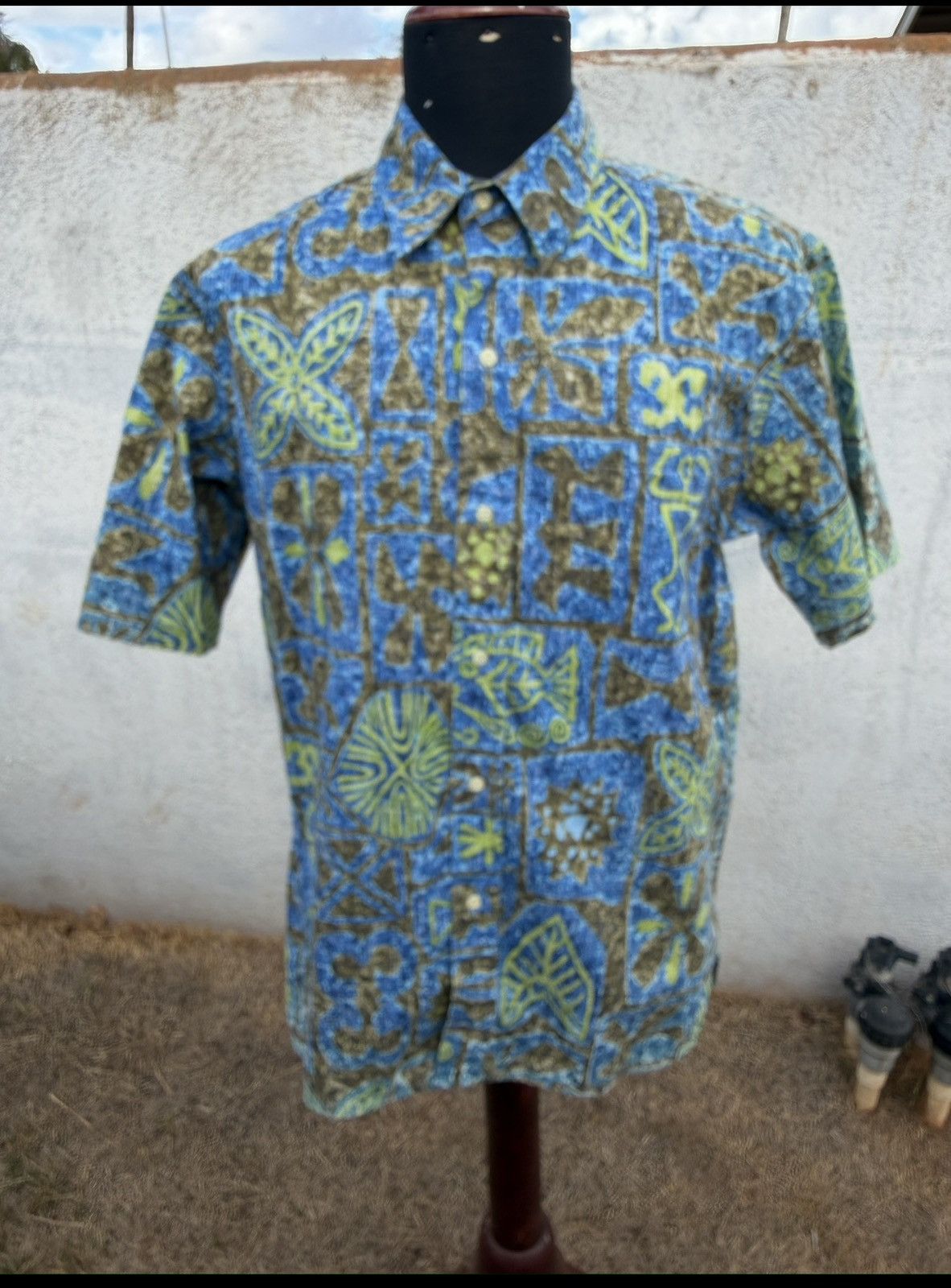 Reyn Spooner PreOwned Reyn Spooner Hawaiian Print Multicolored Men's L Size US L / EU 52-54 / 3 - 1 Thumbnail