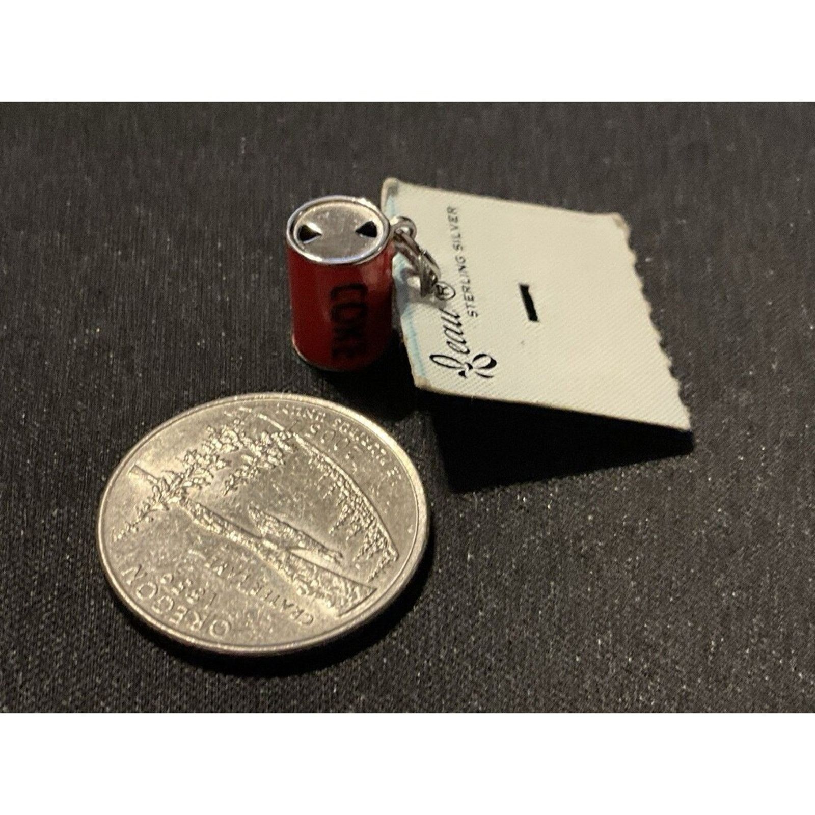 Other Beau Sterling Very Rare Coke Can Charm New On Card Size ONE SIZE - 4 Thumbnail