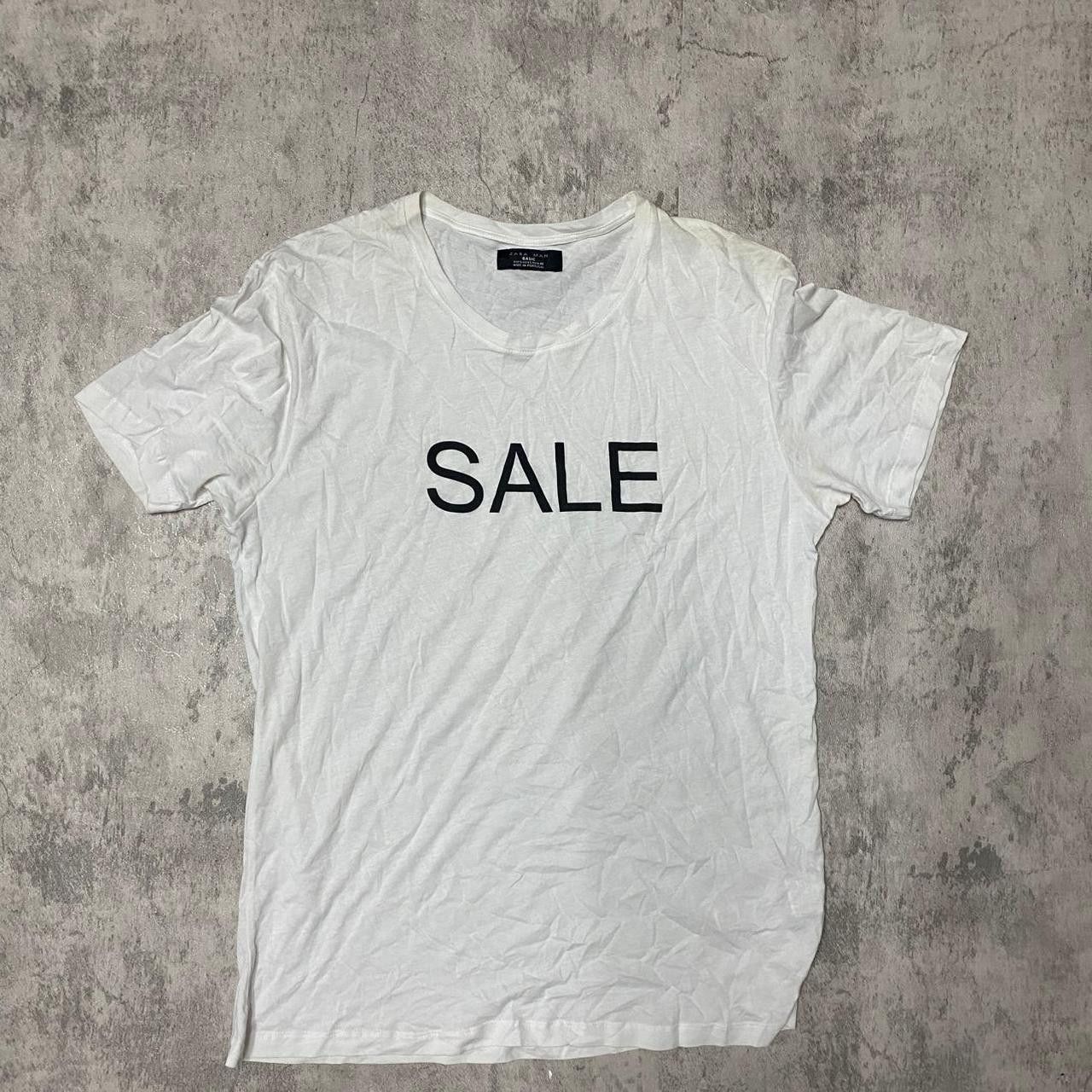 Other White and black cotton t-shirt with a relaxed fit Size US S / EU 44-46 / 1 - 1 Thumbnail