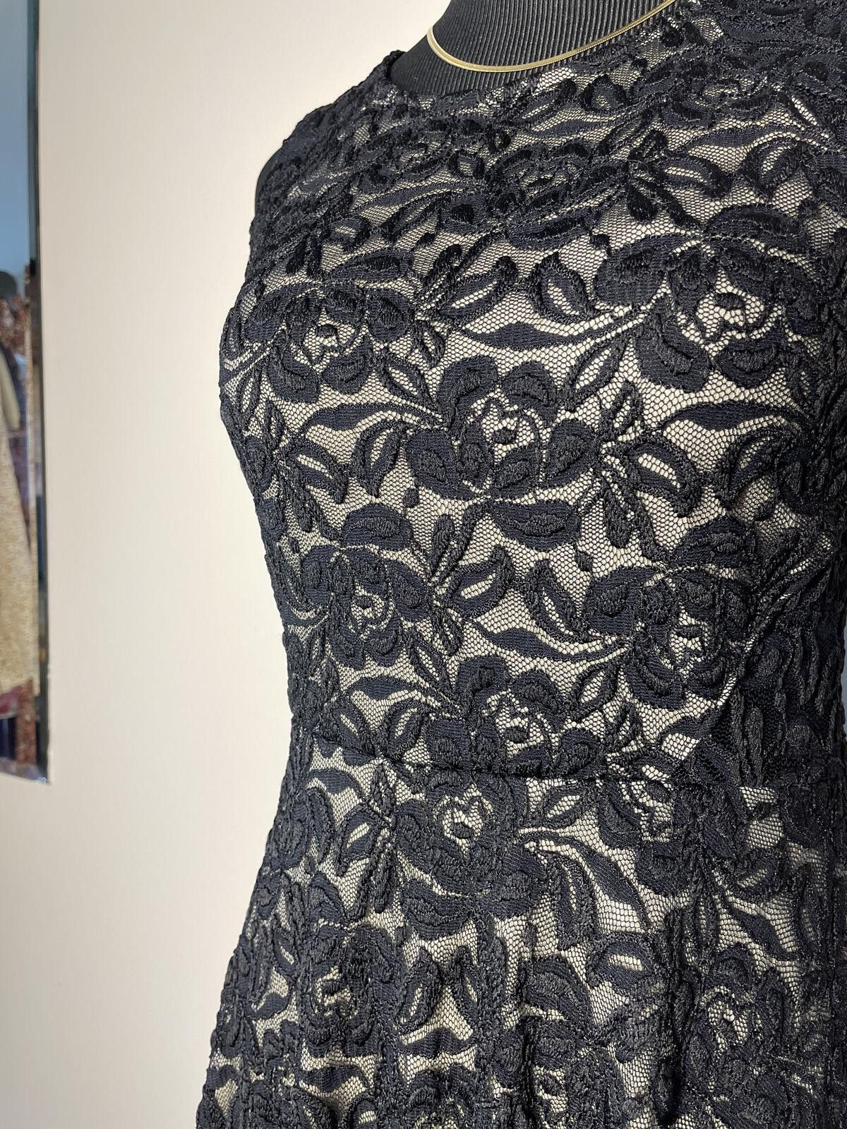 Other Whimsigoth Dream Vintage-Inspired Floral Lace Fit & Flare M Size M / US 6-8 / IT 42-44 - 4 Thumbnail