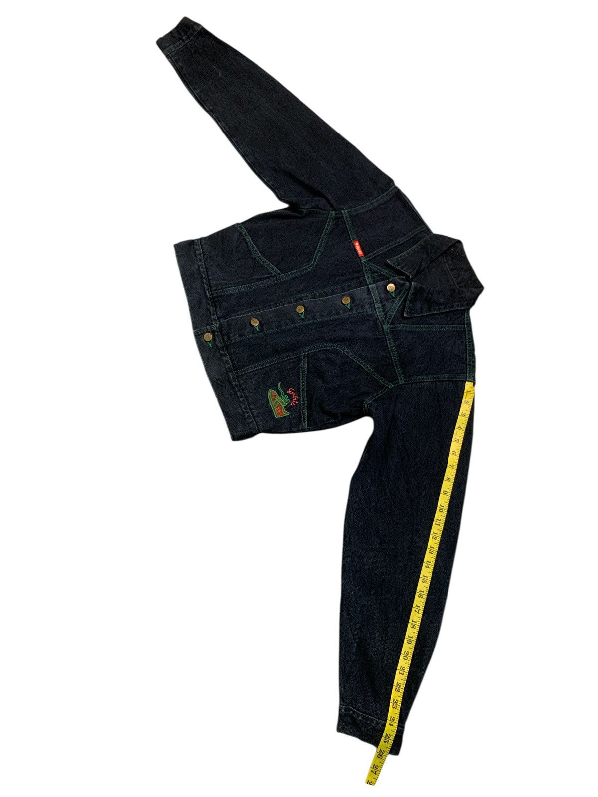 Japanese Brand Rare Design Heart Trucker Denim Jackets Size M / US 6-8 / IT 42-44 - 10 Thumbnail