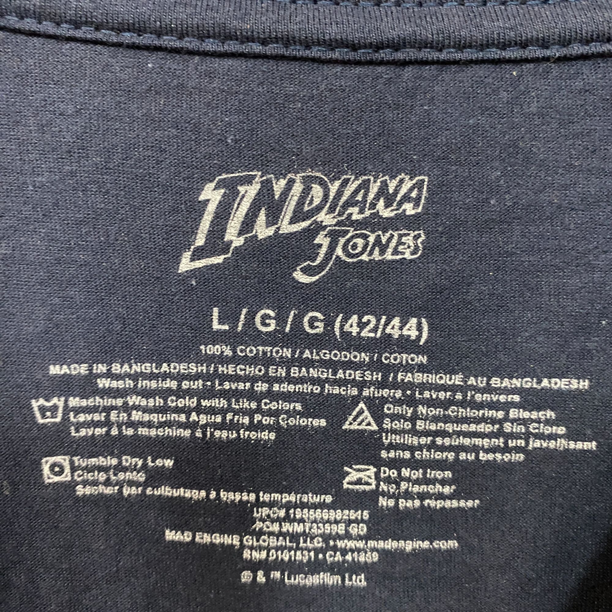 Other Indiana Jones Whip Scene Tshirt size Large Size US L / EU 52-54 / 3 - 4 Thumbnail