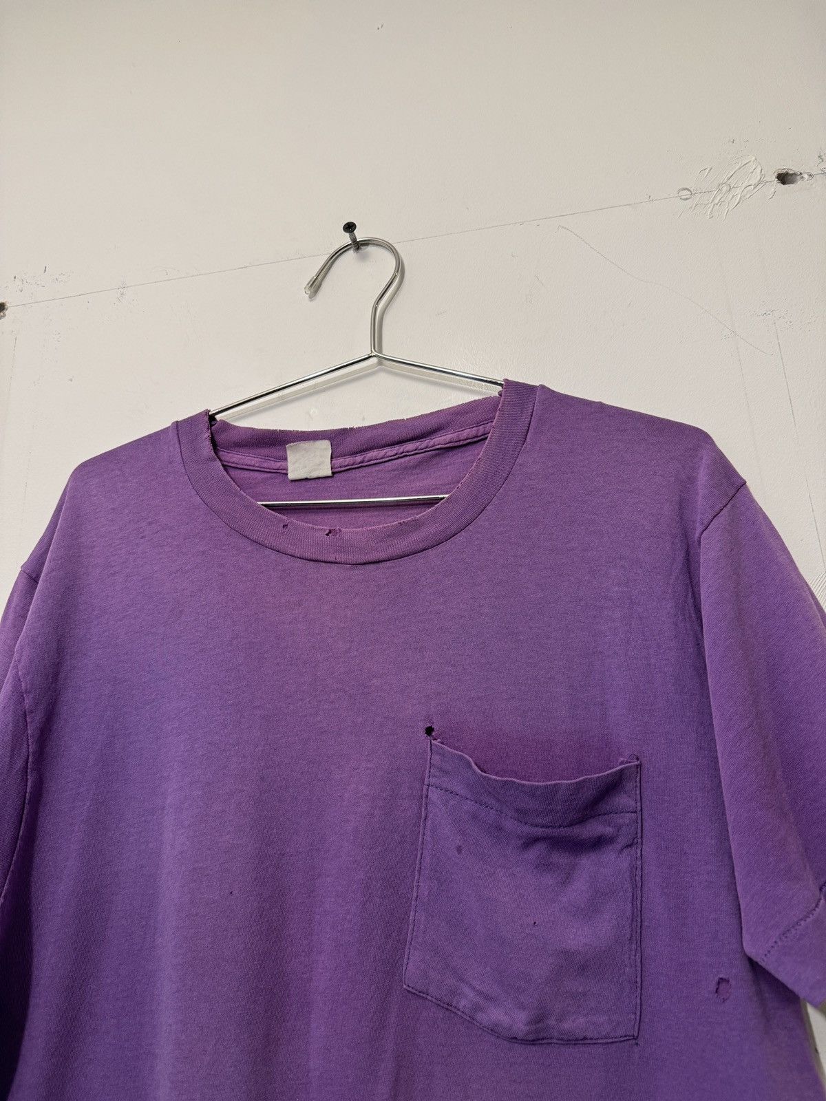 Vintage 70s Thrashed Faded Distressed Paper Thin Shirt ERD Grunge Size US XL / EU 56 / 4 - 3 Thumbnail
