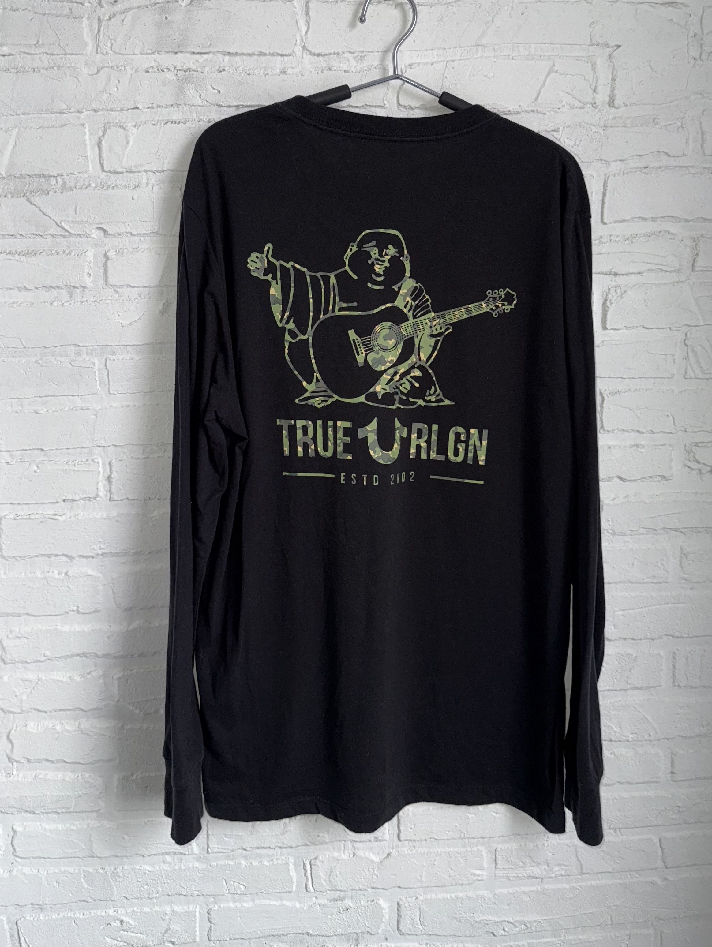 True Religion Y2K True Religion Long Sleeve camo Buddha Print Size US L / EU 52-54 / 3 - 1 Thumbnail