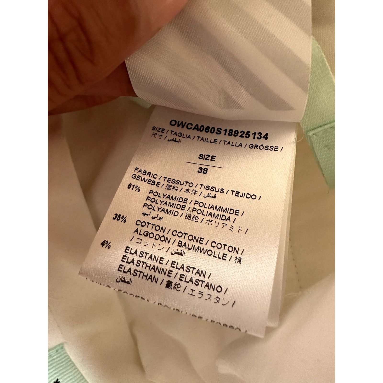 Off-White Off-White White Pleated Pant with Belt Size 38 - NEW Size 38" / US 16 / IT 52 - 7 Thumbnail