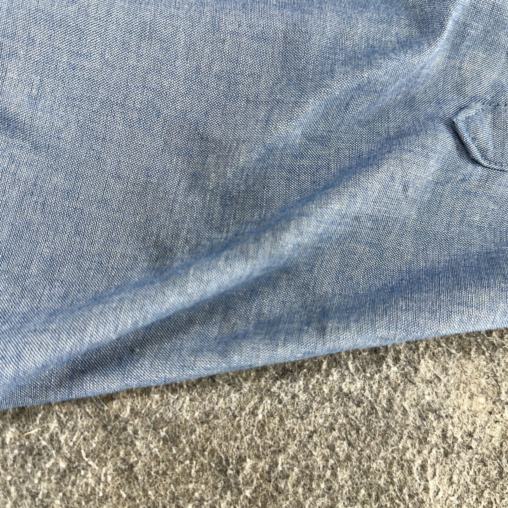 Vintage VINTAGE Wearguard Shirt Mens XL Blue Pearl Snap Long Sleeve Solid Chambray 90s Size US XL / EU 56 / 4 - 6 Thumbnail