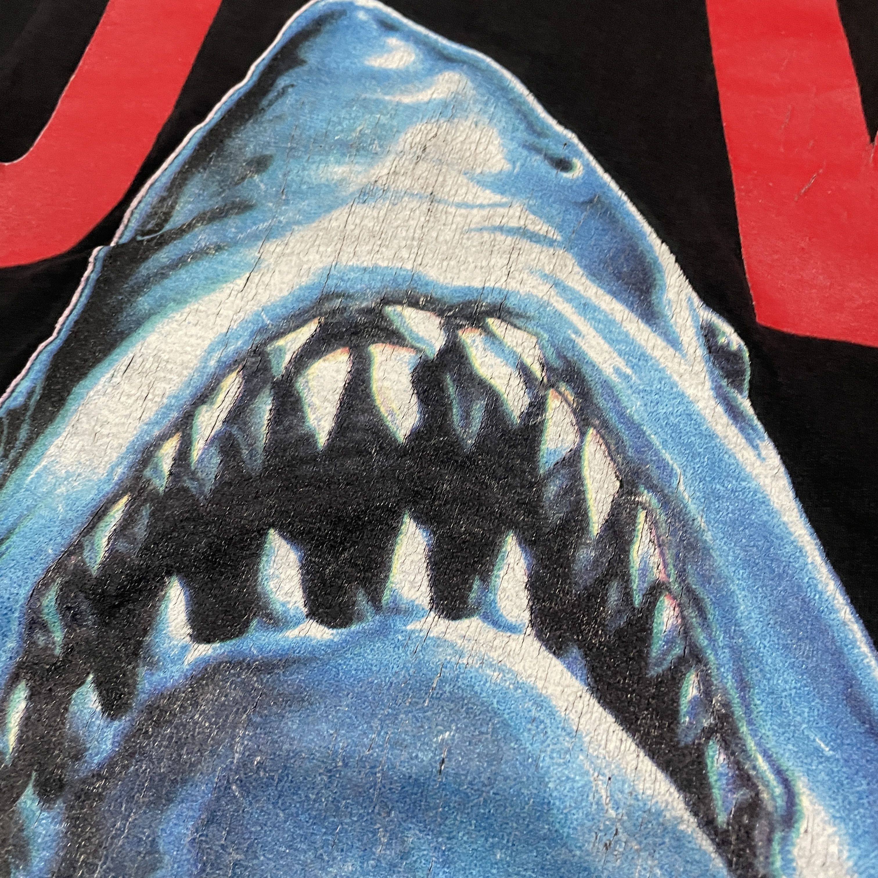 Vintage Vintage 1993 Jaws Movie Promo Shirt Thomas English Muffins L Size US L / EU 52-54 / 3 - 7 Thumbnail