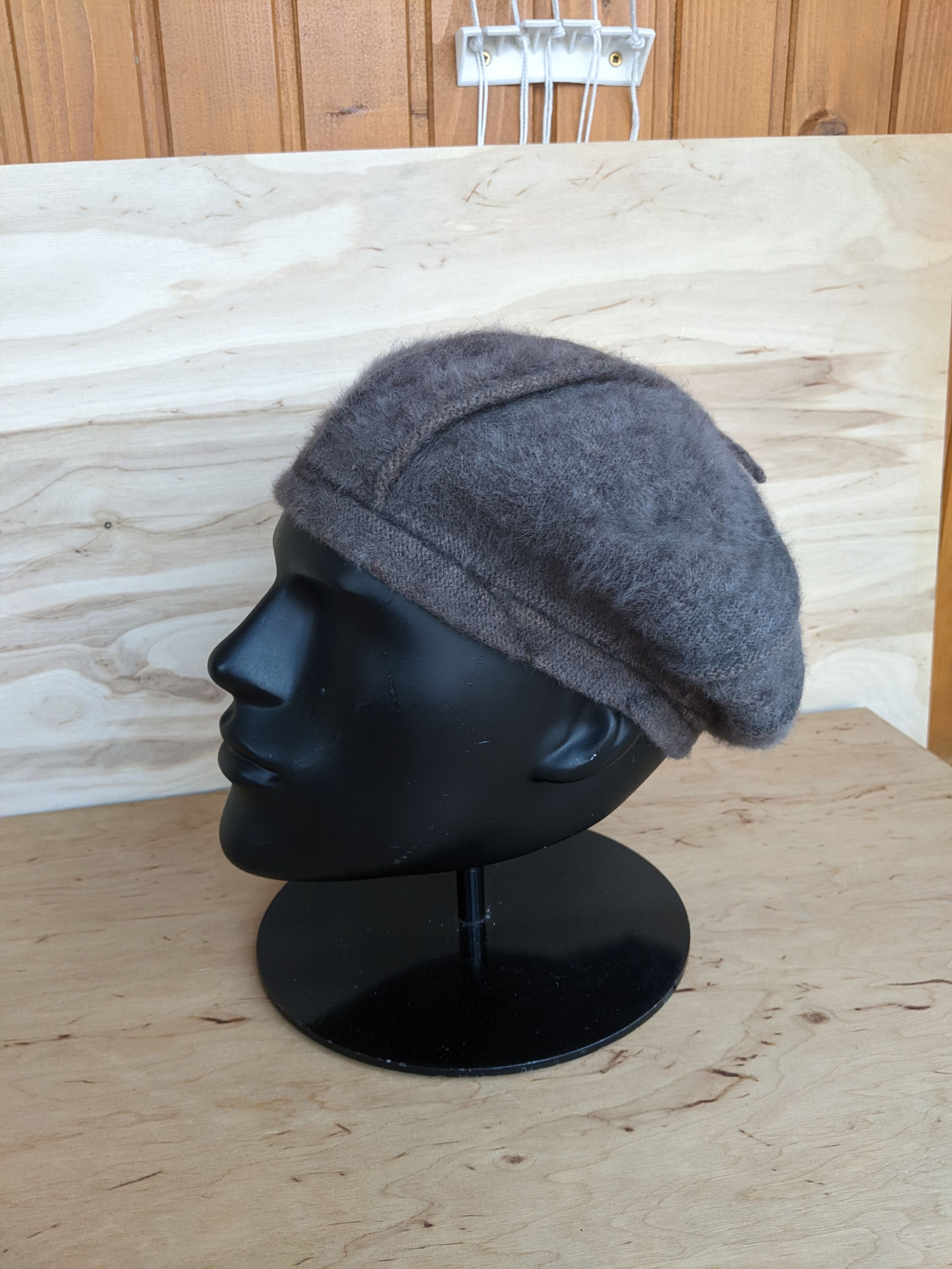 Japanese Brand Vintage Mohair Cashemere Beret Bucket Hat Kangol Size ONE SIZE - 1 Thumbnail