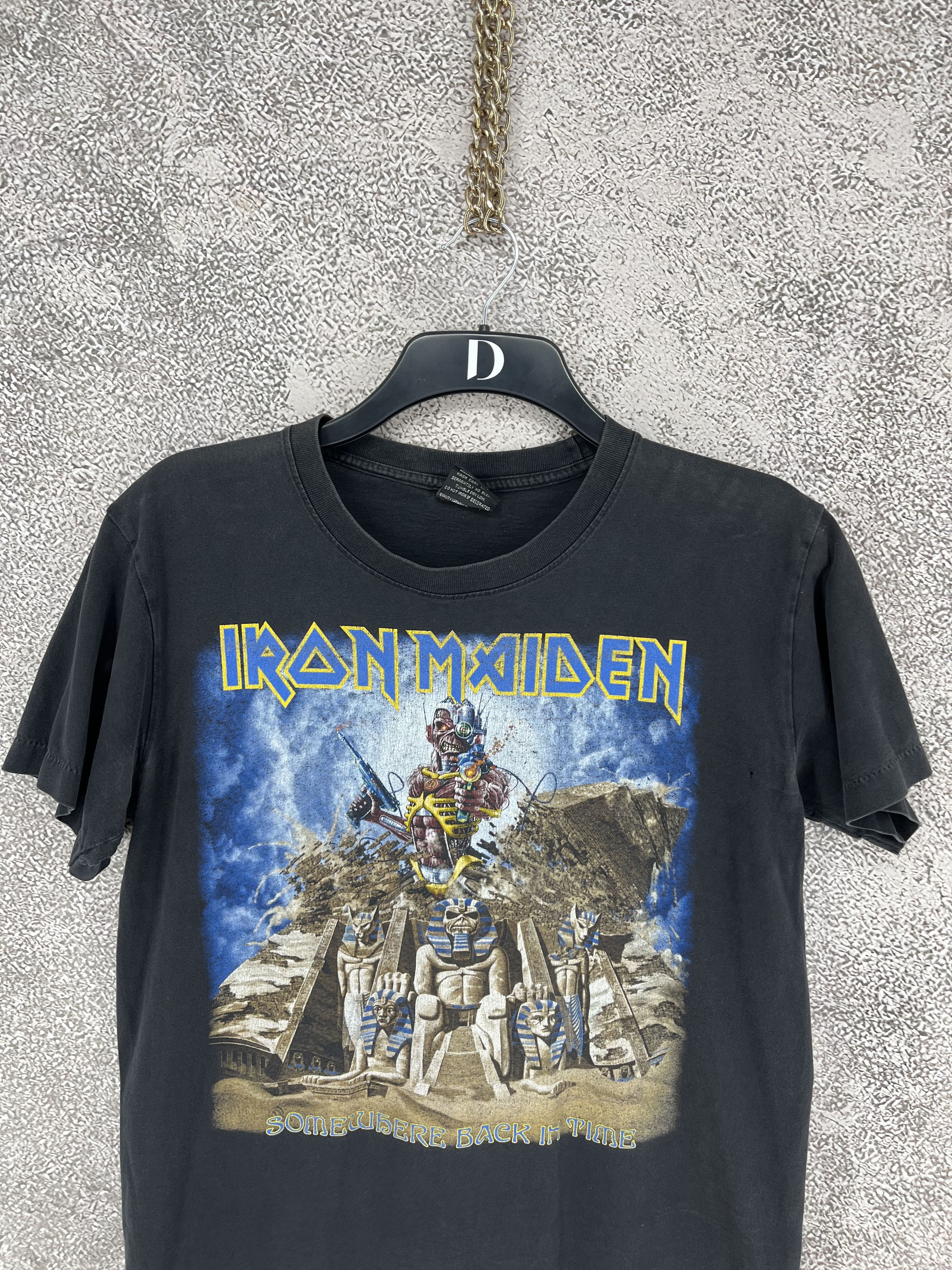 Iron Maiden Vintage Iron Maiden Double Sided Tee Vtg 90s Travis Size US M / EU 48-50 / 2 - 6 Thumbnail