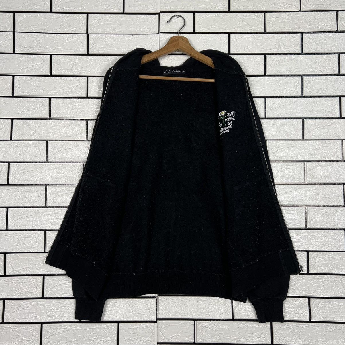 Japanese Brand MARK GONZALES Artwork Collection Zipper Hoodies #4187-C191 Size US M / EU 48-50 / 2 - 15 Thumbnail
