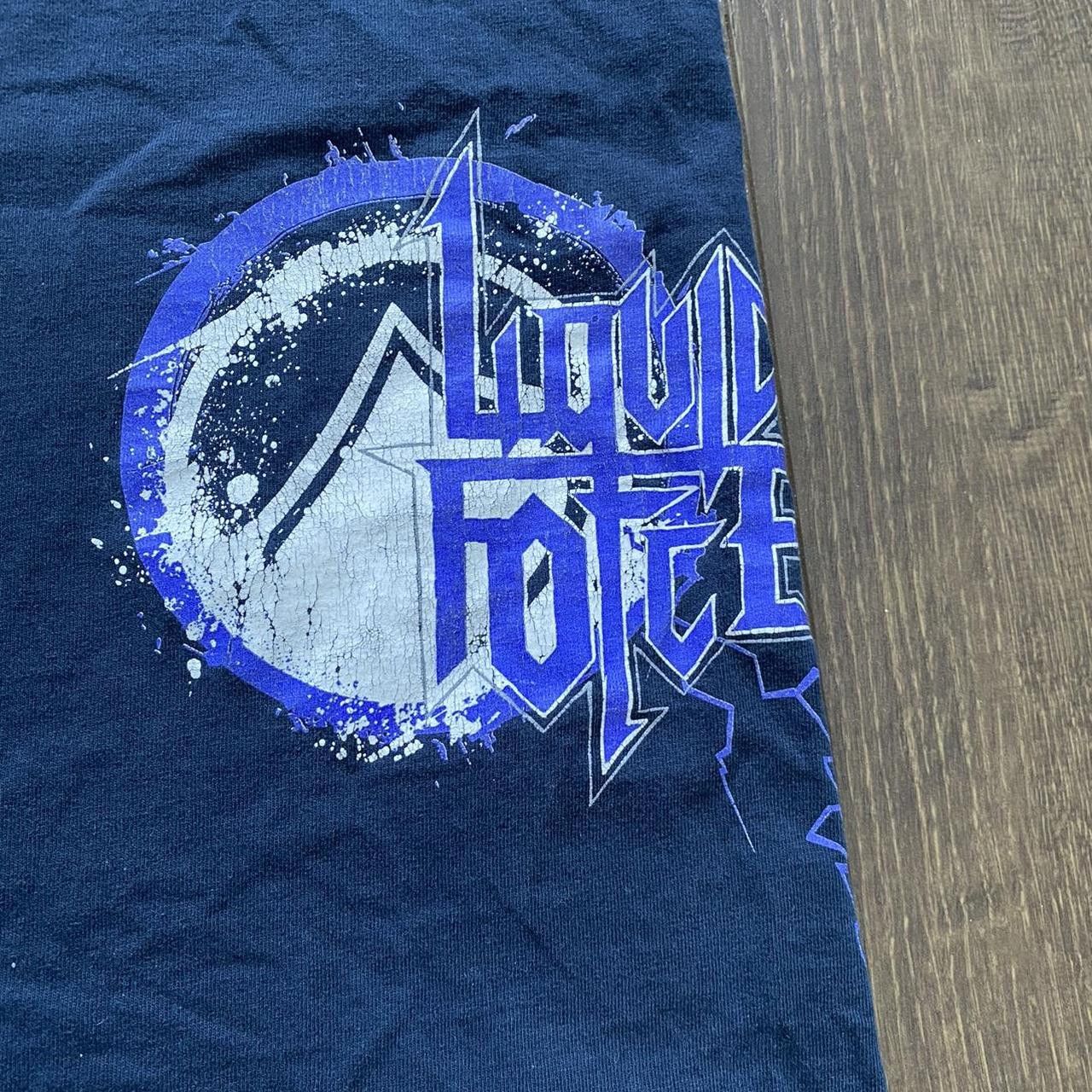 Vintage vintage 90s skater brand liquid force retro T-shirt Size US L / EU 52-54 / 3 - 5 Thumbnail