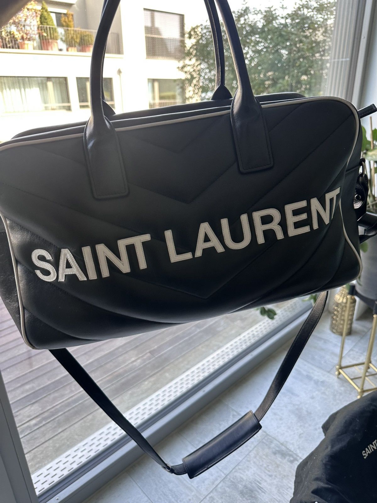 Saint Laurent Paris Saint Laurent Bowling Bag Size ONE SIZE - 4 Thumbnail