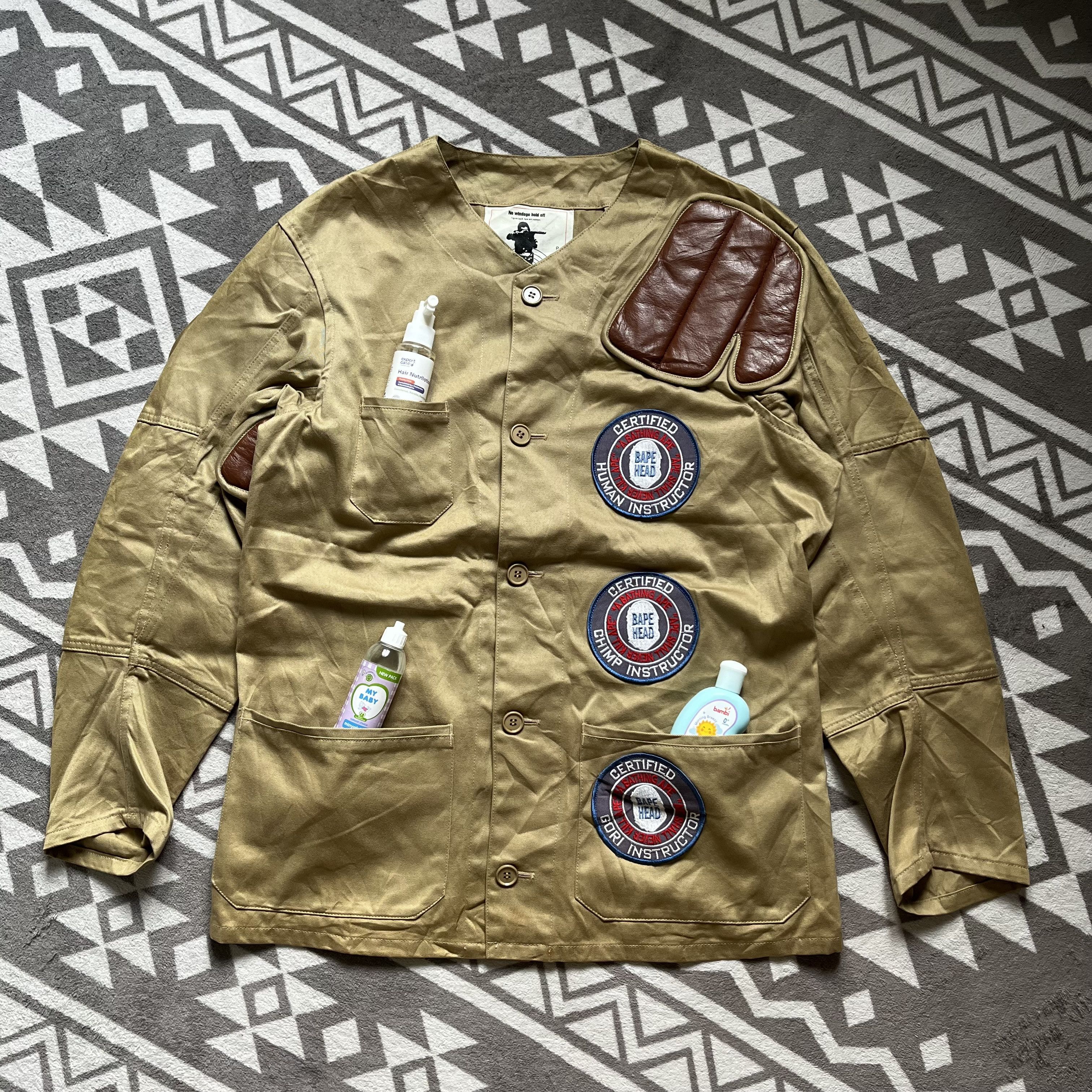 Bape Archive Bape Military jacket Size US XL / EU 56 / 4 - 9 Thumbnail