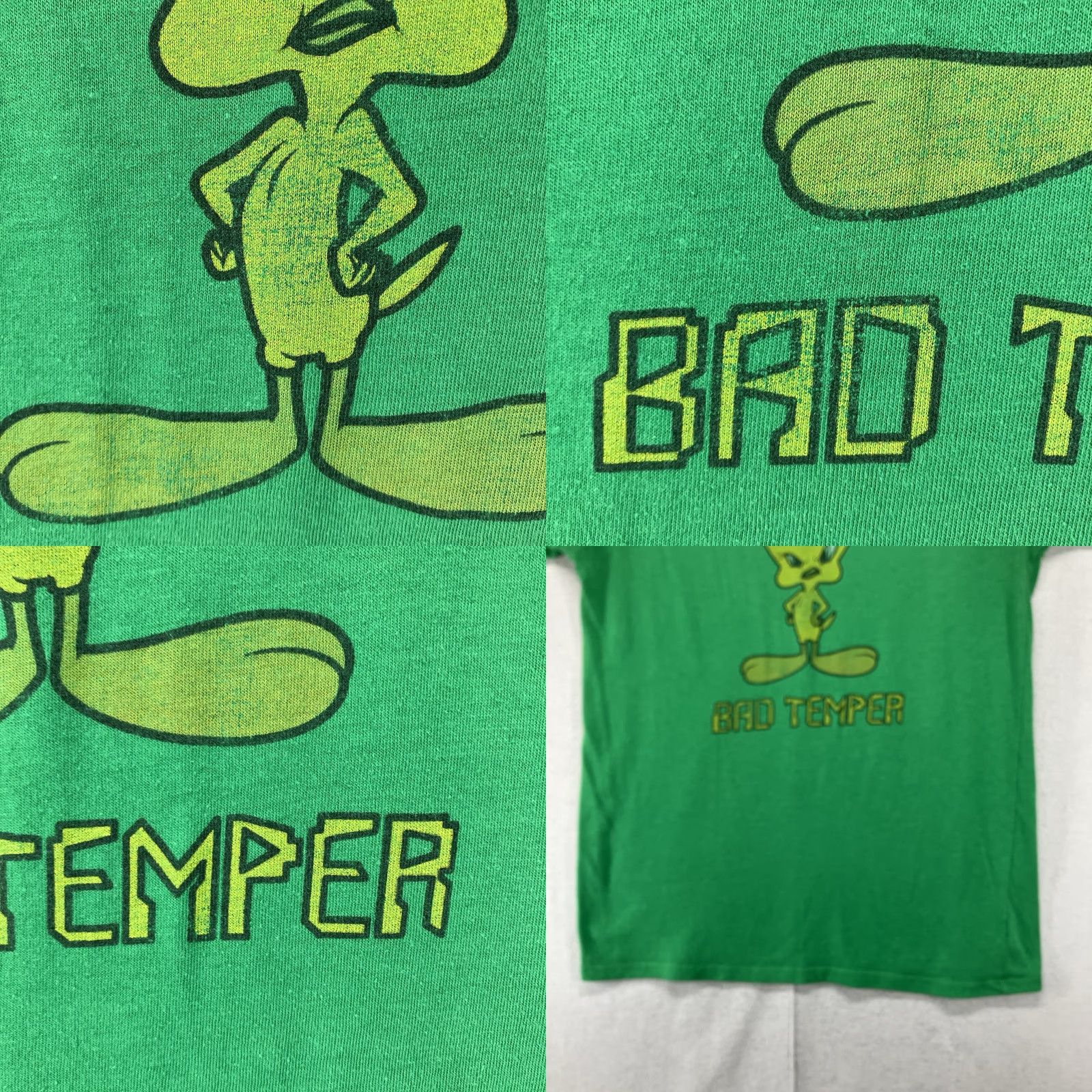 Vintage VINTAGE Warner Bros Tweety Bird T Shirt Grunge Punk 1990s Green XS/S Adult Women 34 in Chest 24 in SHL-GRUNGE Women/Girls Size XS / US 0-2 / IT 36-38 - 8 Thumbnail