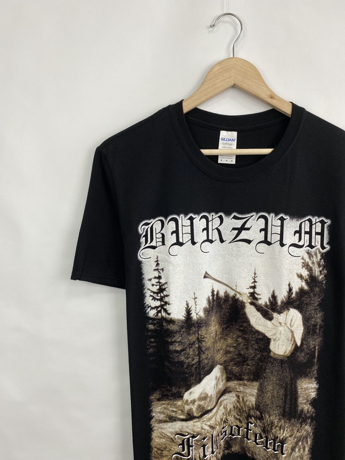 Gildan Vintage Burzum Filosofem Blackmetal T-Shirts Rare Size US M / EU 48-50 / 2 - 2 Thumbnail
