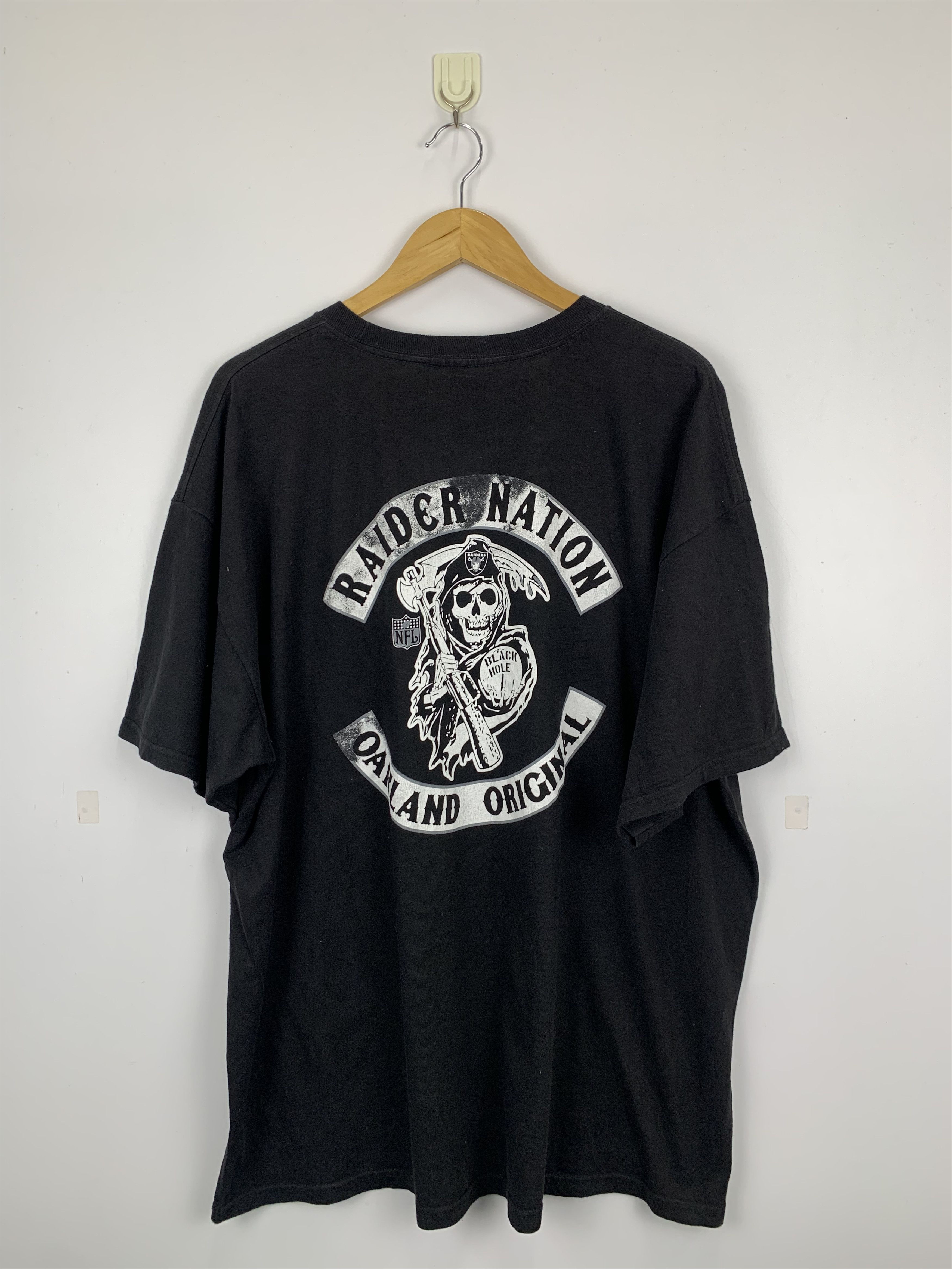 Vintage Vintage Oakland Raiders American Sports Tee TA0038 Size US XL / EU 56 / 4 - 4 Thumbnail